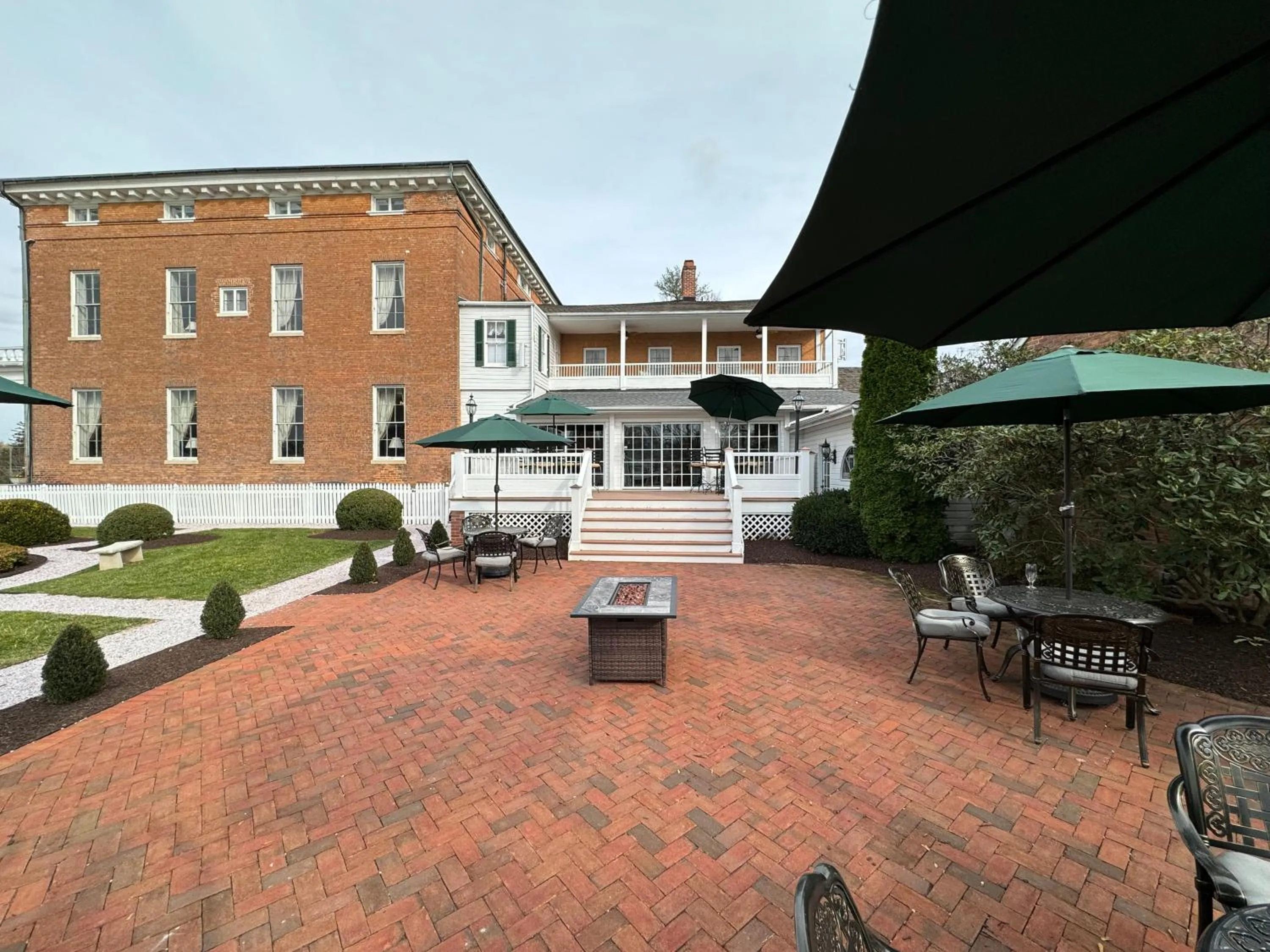 Patio in Antrim 1844