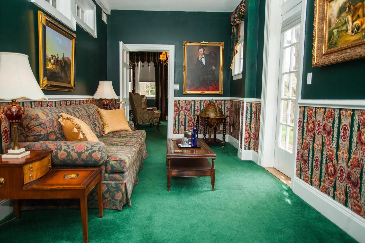 Seating area in Antrim 1844