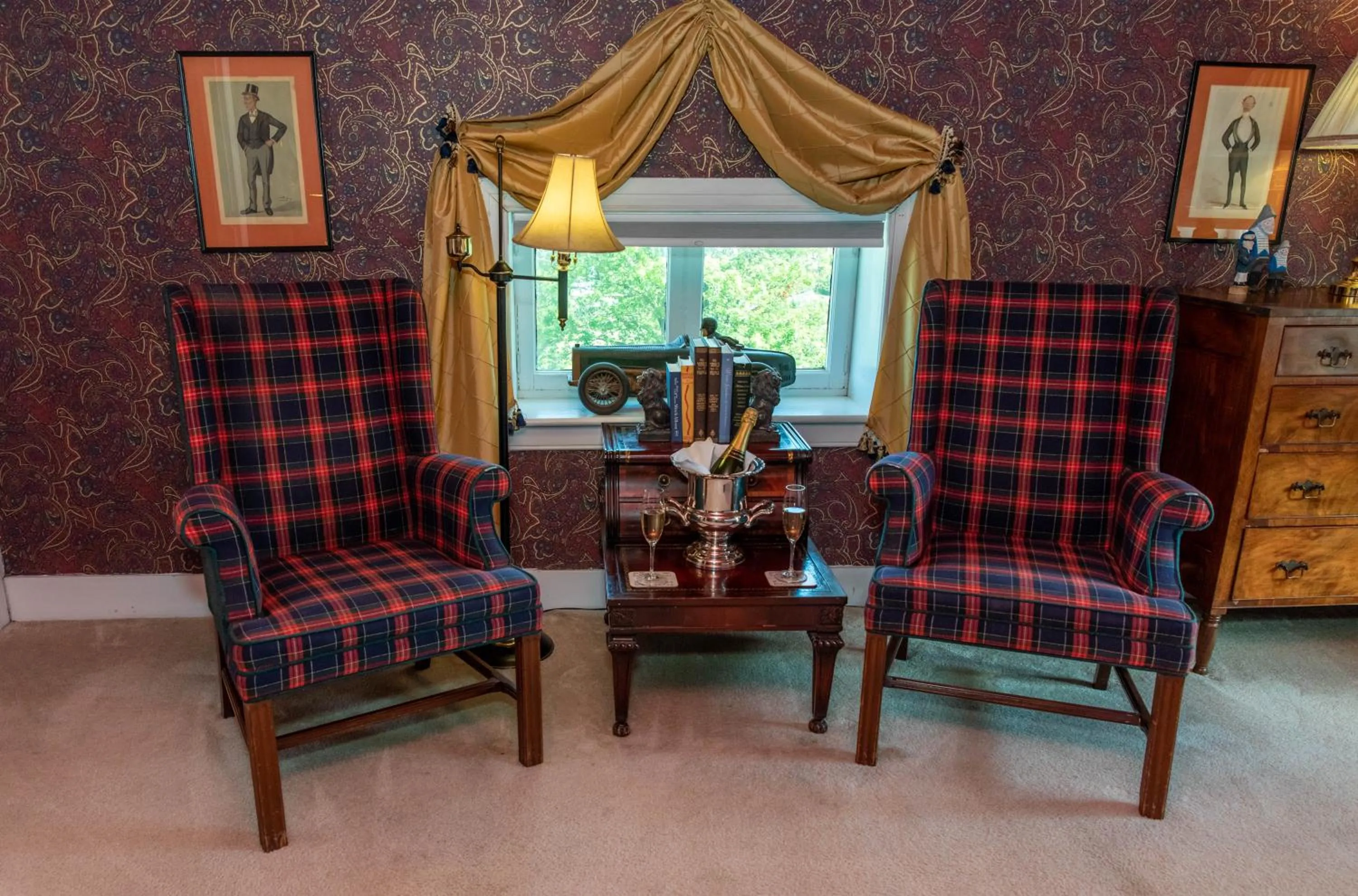 Living room in Antrim 1844