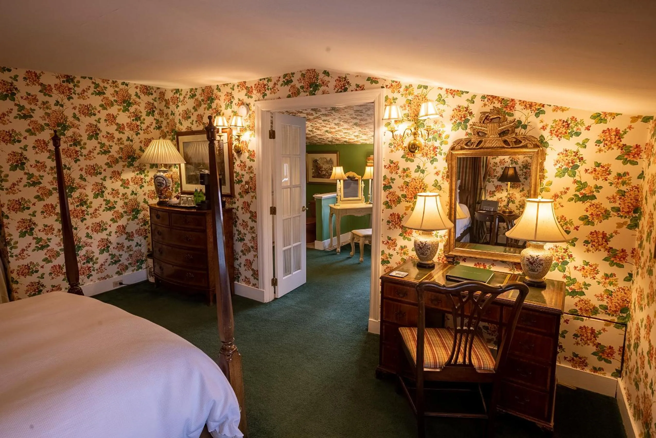 Seating area, Bed in Antrim 1844