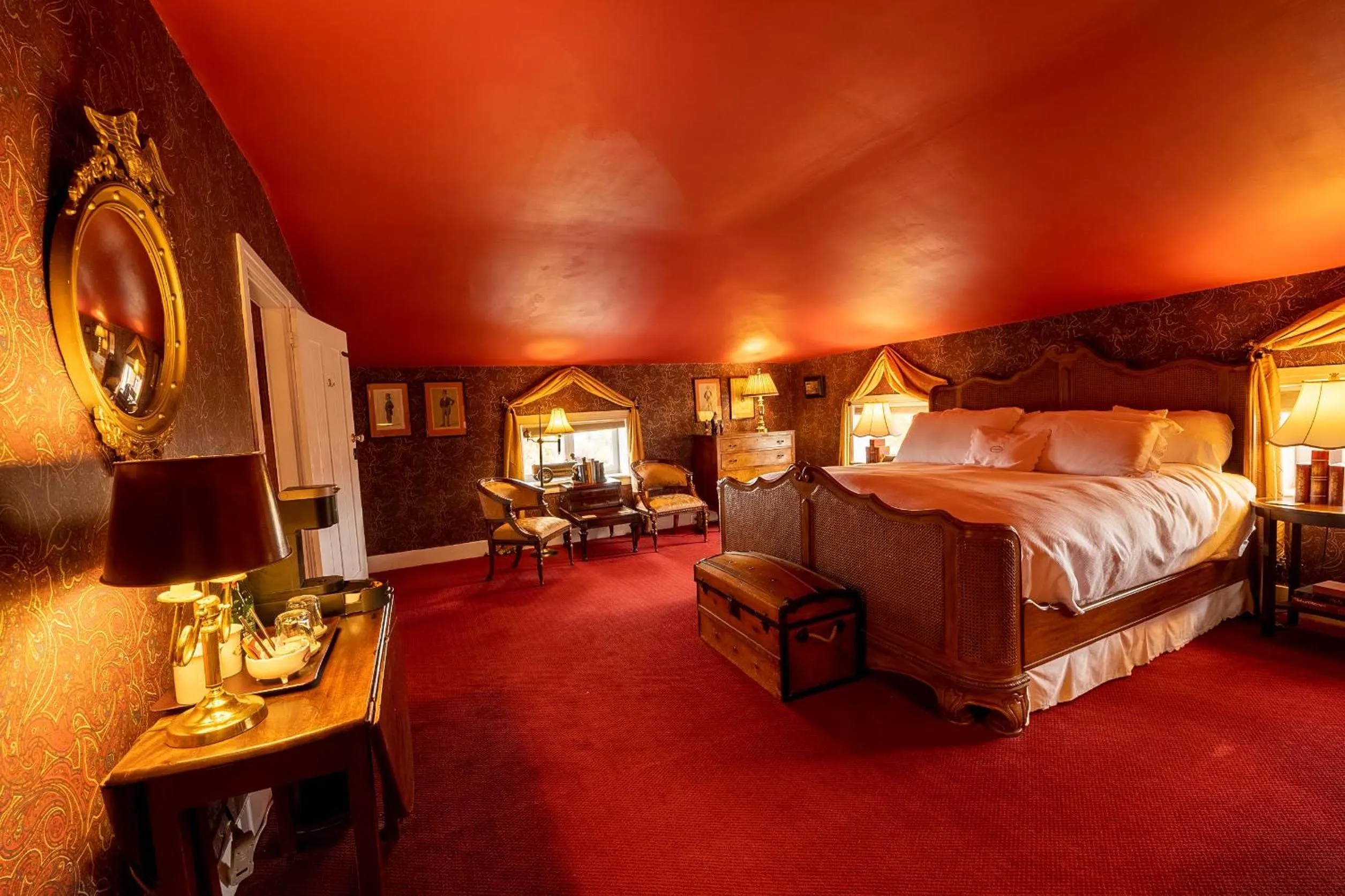 Bedroom, Bed in Antrim 1844