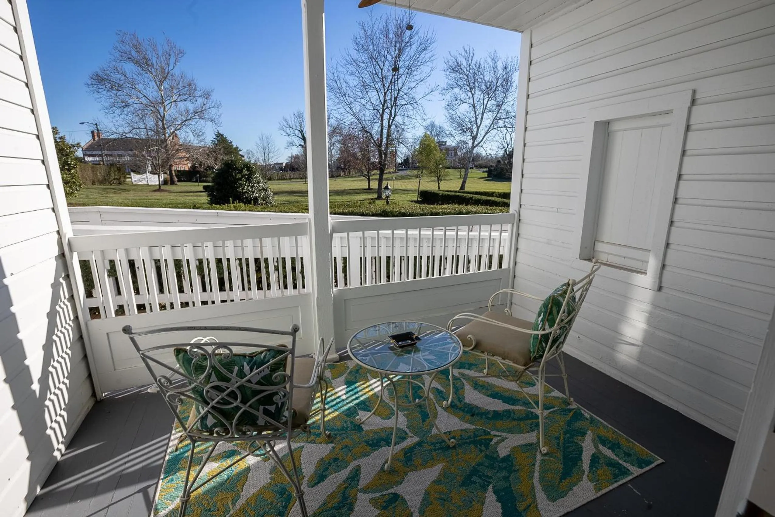 Inner courtyard view in Antrim 1844