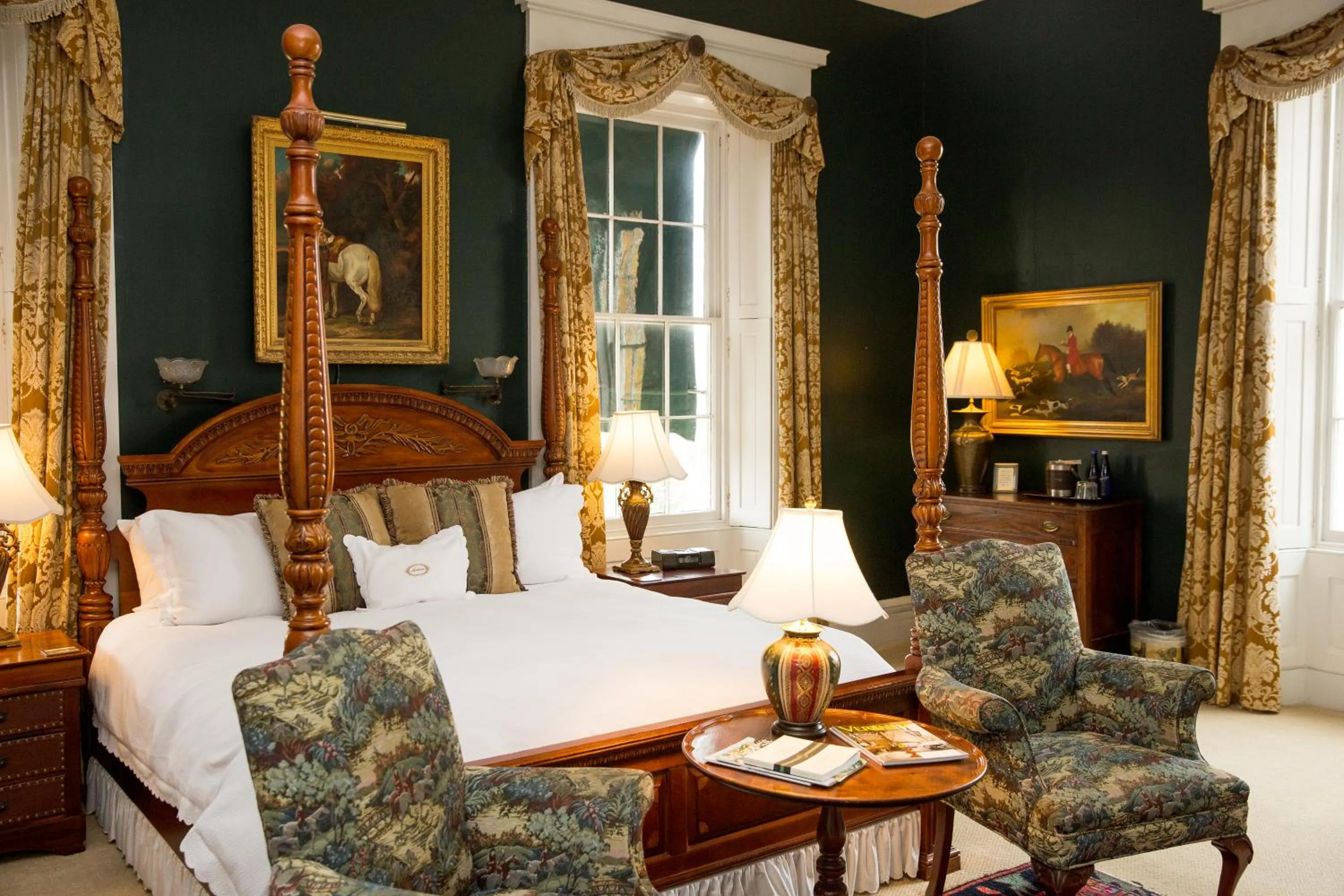 Bedroom, Bed in Antrim 1844