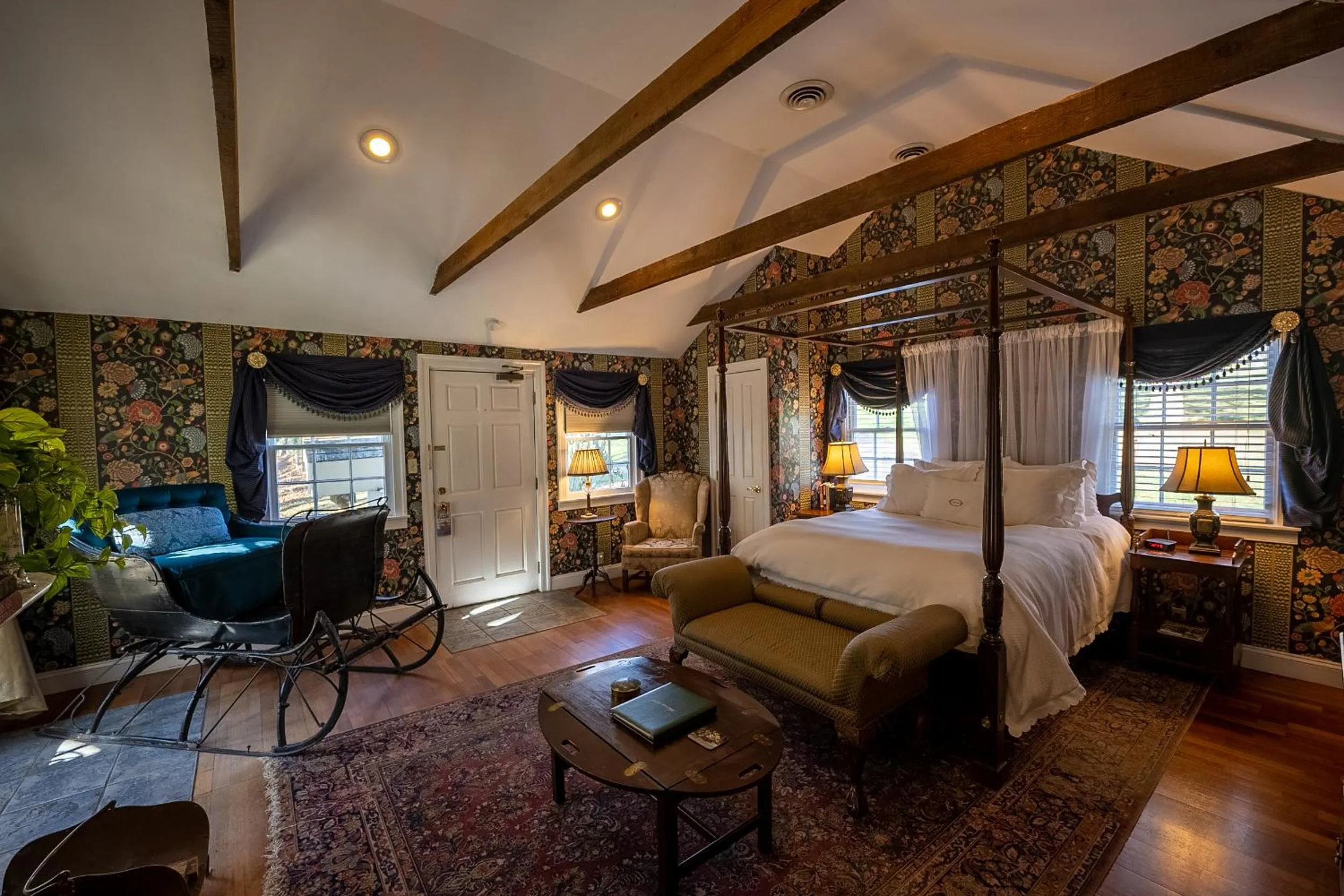 Photo of the whole room, Bed in Antrim 1844