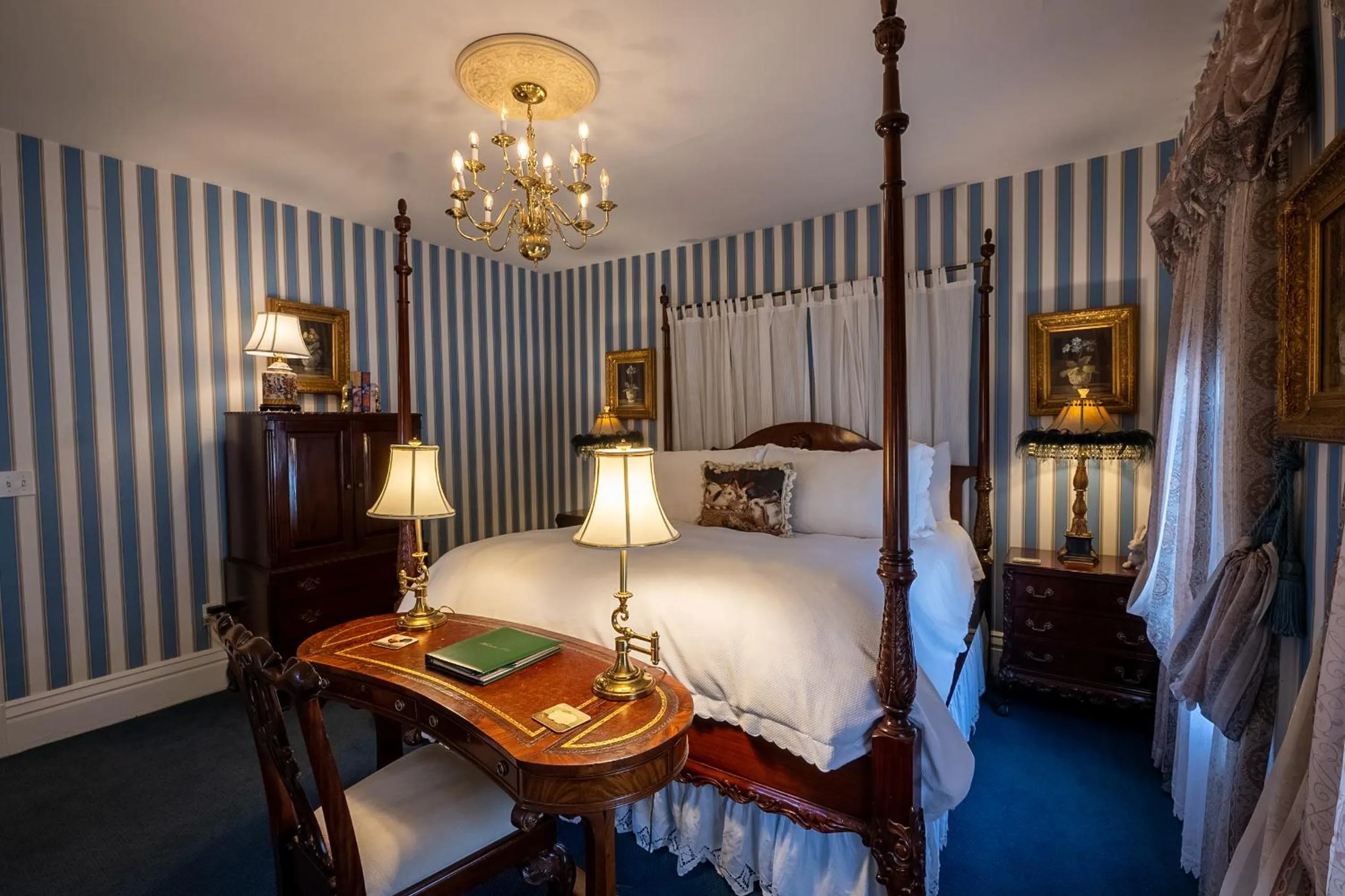 Bedroom, Bed in Antrim 1844