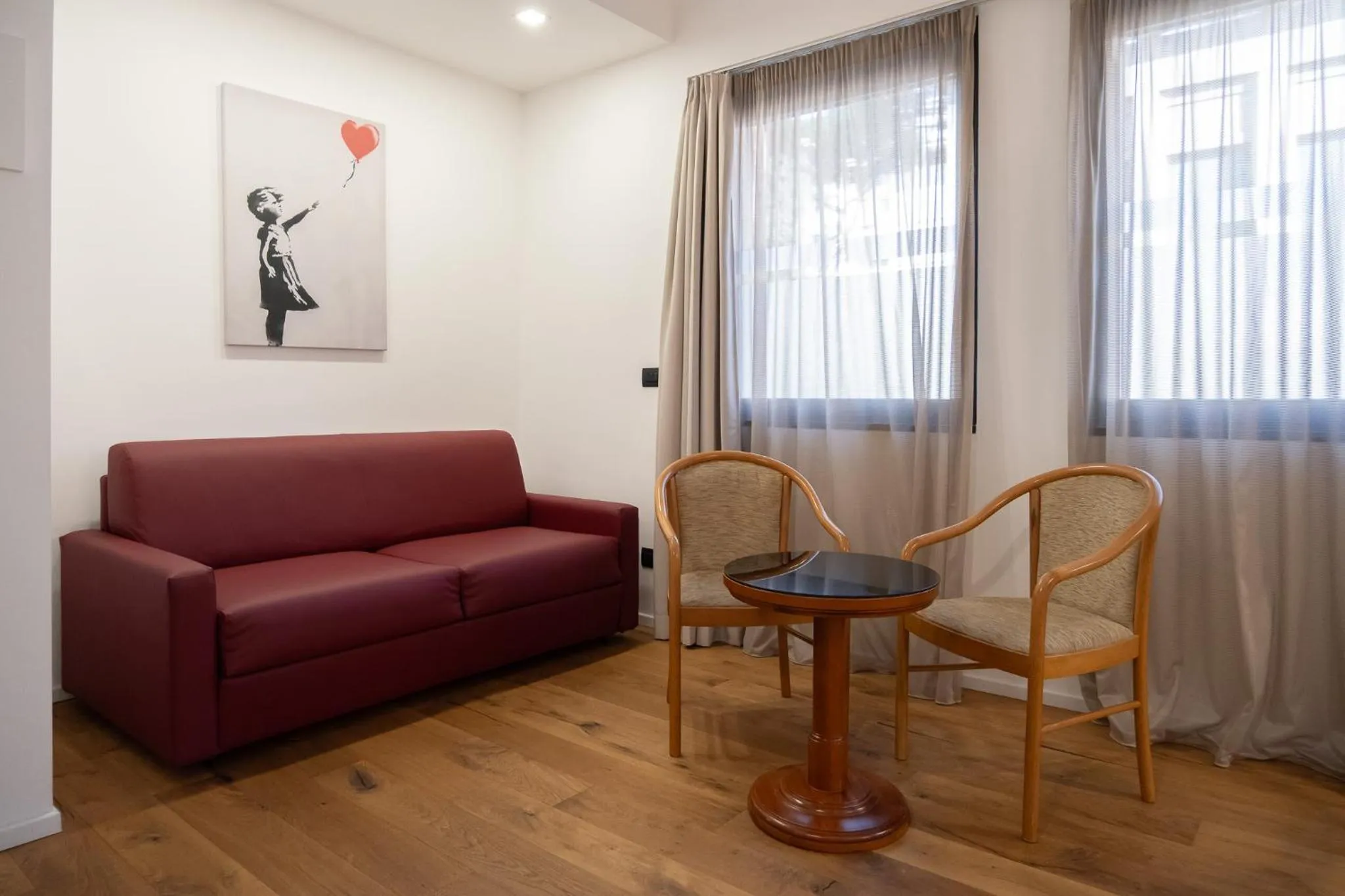 Seating area in Hotel Dei Congressi