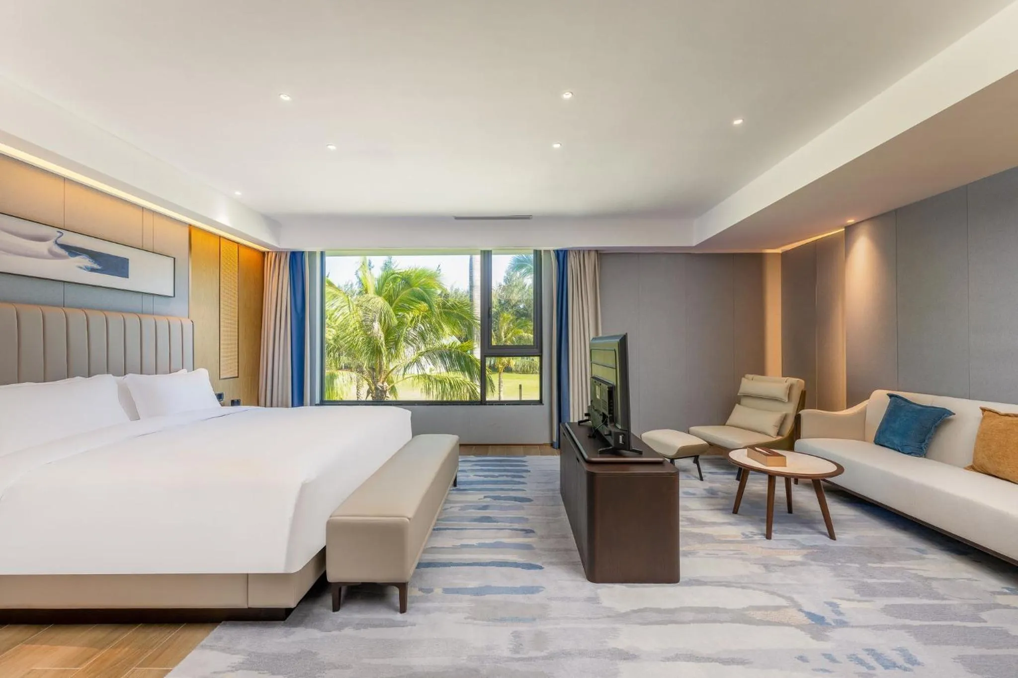 Bedroom, Bed in Holiday Inn Hainan Xiangshui Bay by IHG