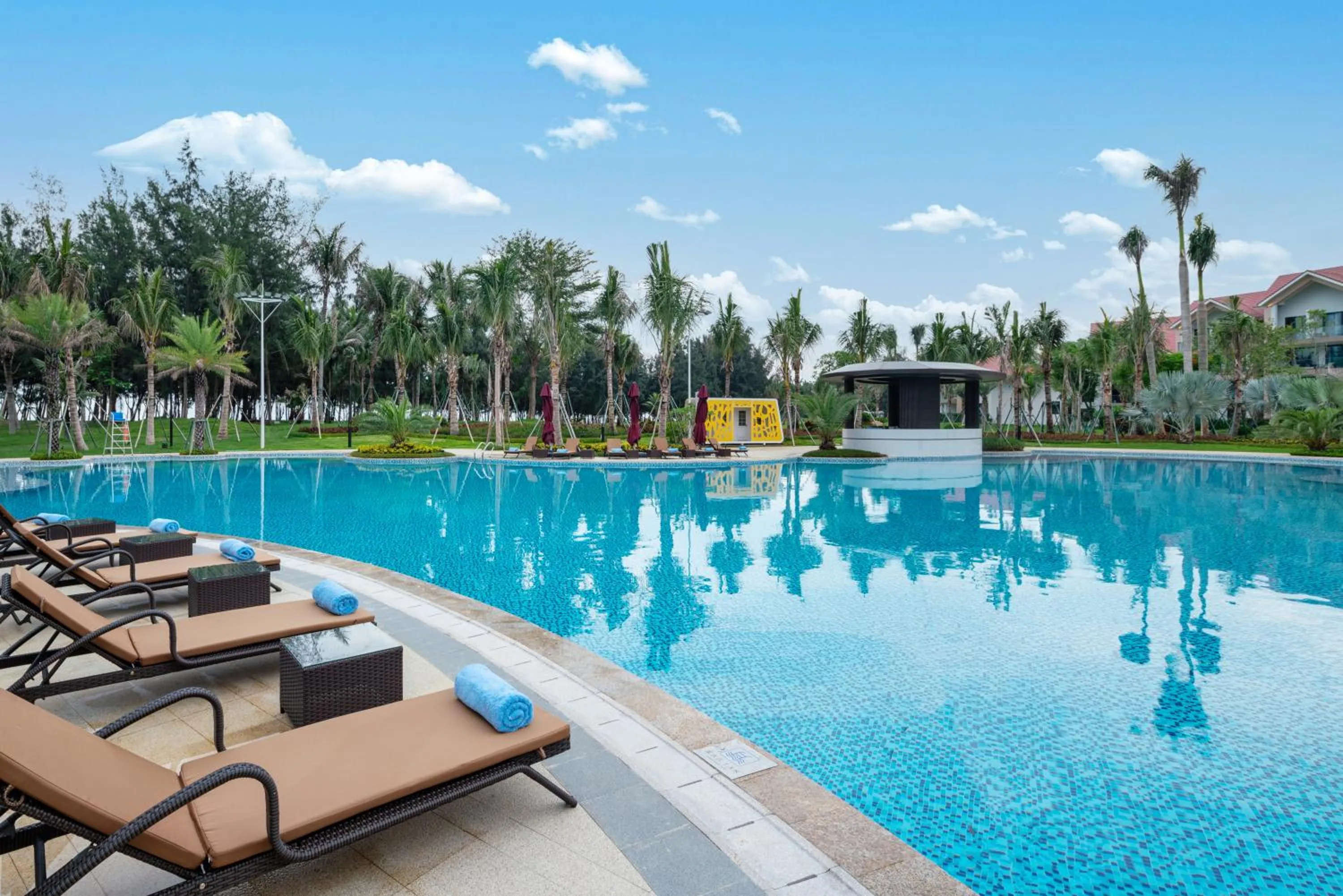 Swimming pool in Holiday Inn Hainan Xiangshui Bay by IHG