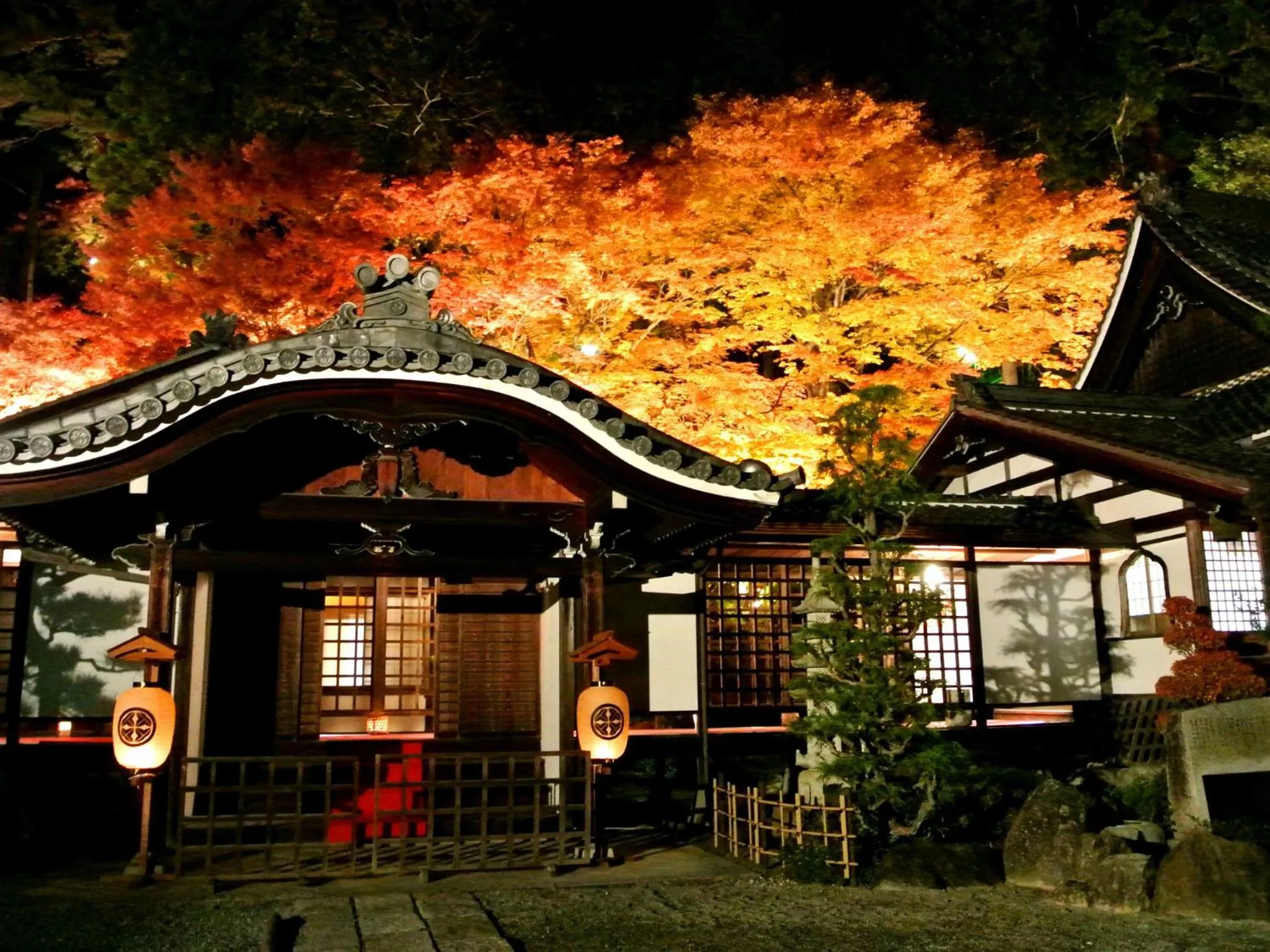 Nearby landmark in Gero Onsen Yukyunohana