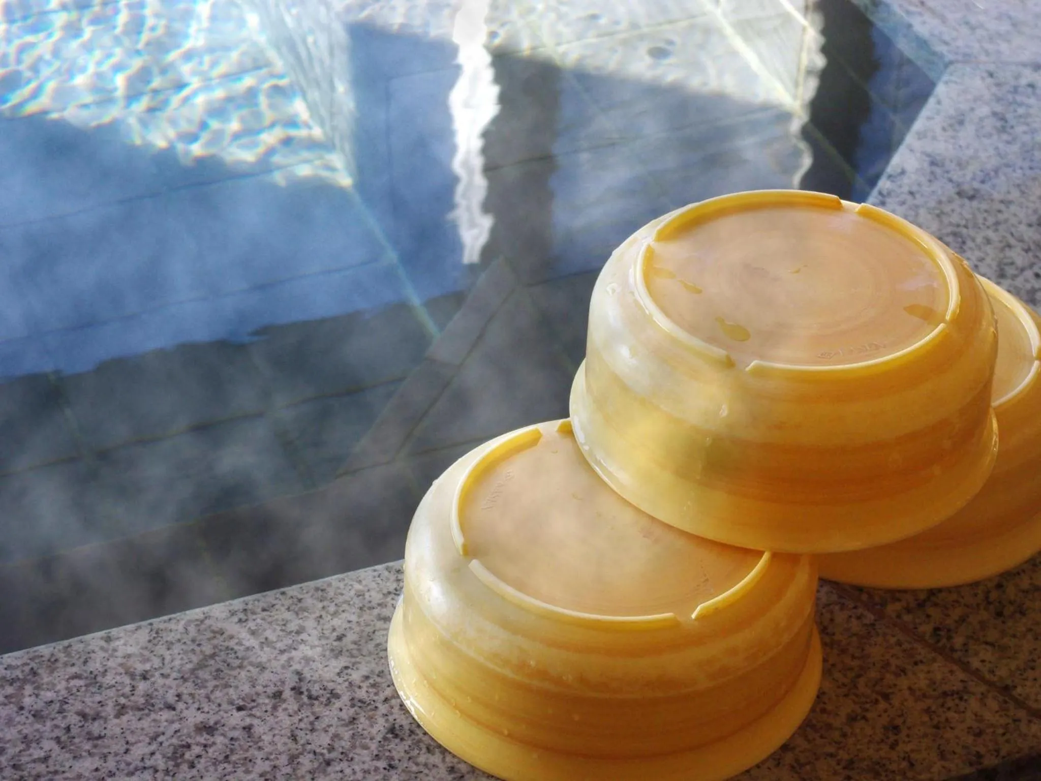 Hot Spring Bath in Gero Onsen Yukyunohana