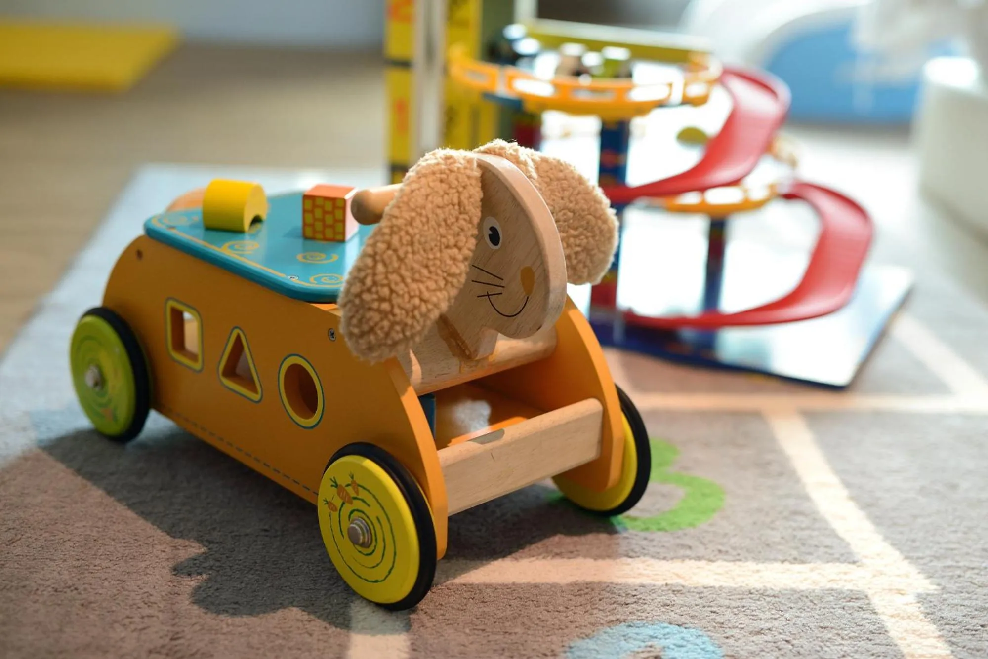 Decorative detail in Dancing Butterfly Inn Family sliding BnB