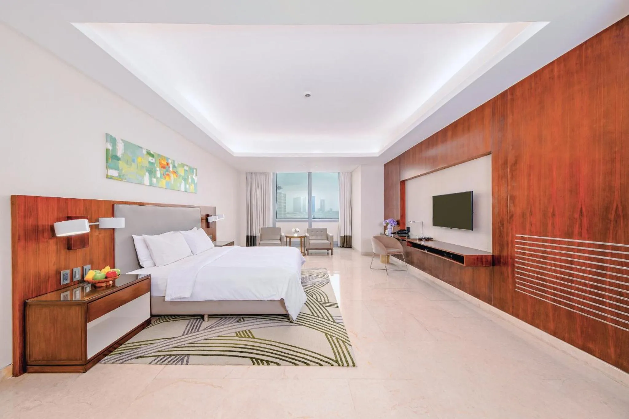 Bed in Richmonde Hotel Iloilo