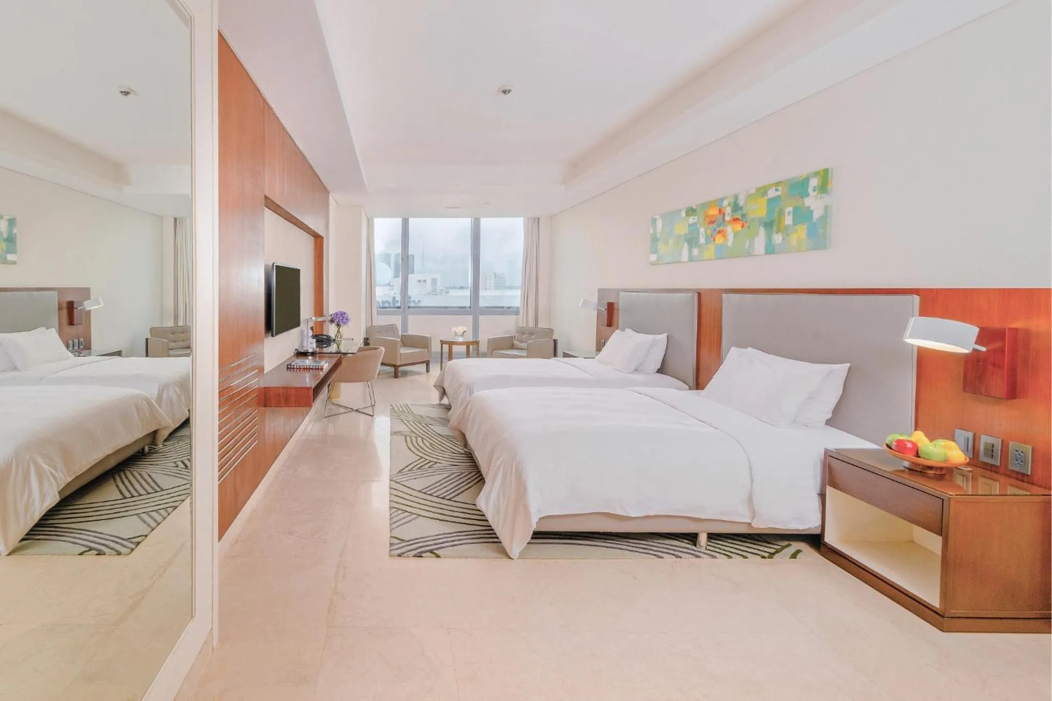 Bed in Richmonde Hotel Iloilo