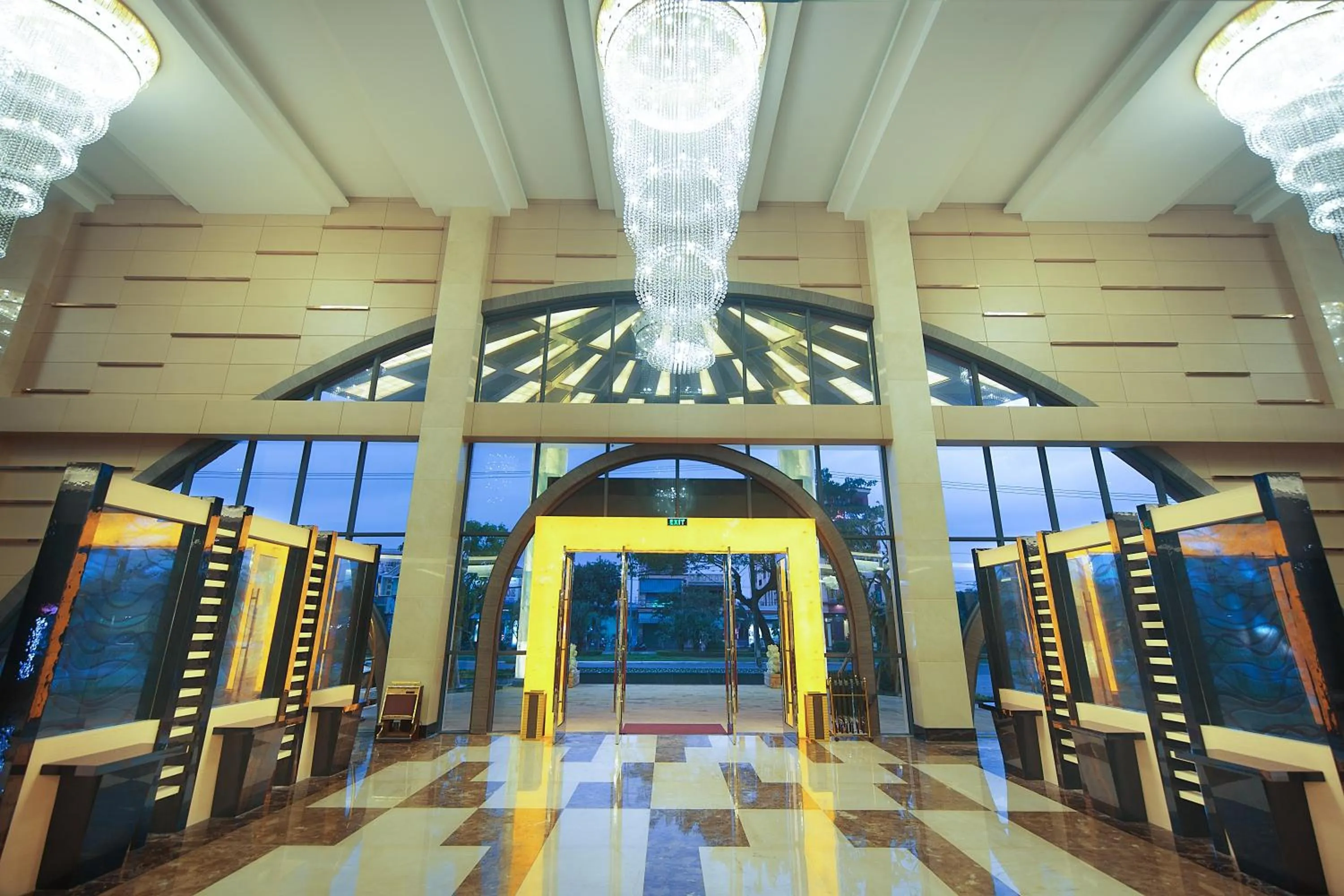 Lobby or reception in Muong Thanh Grand Quang Nam