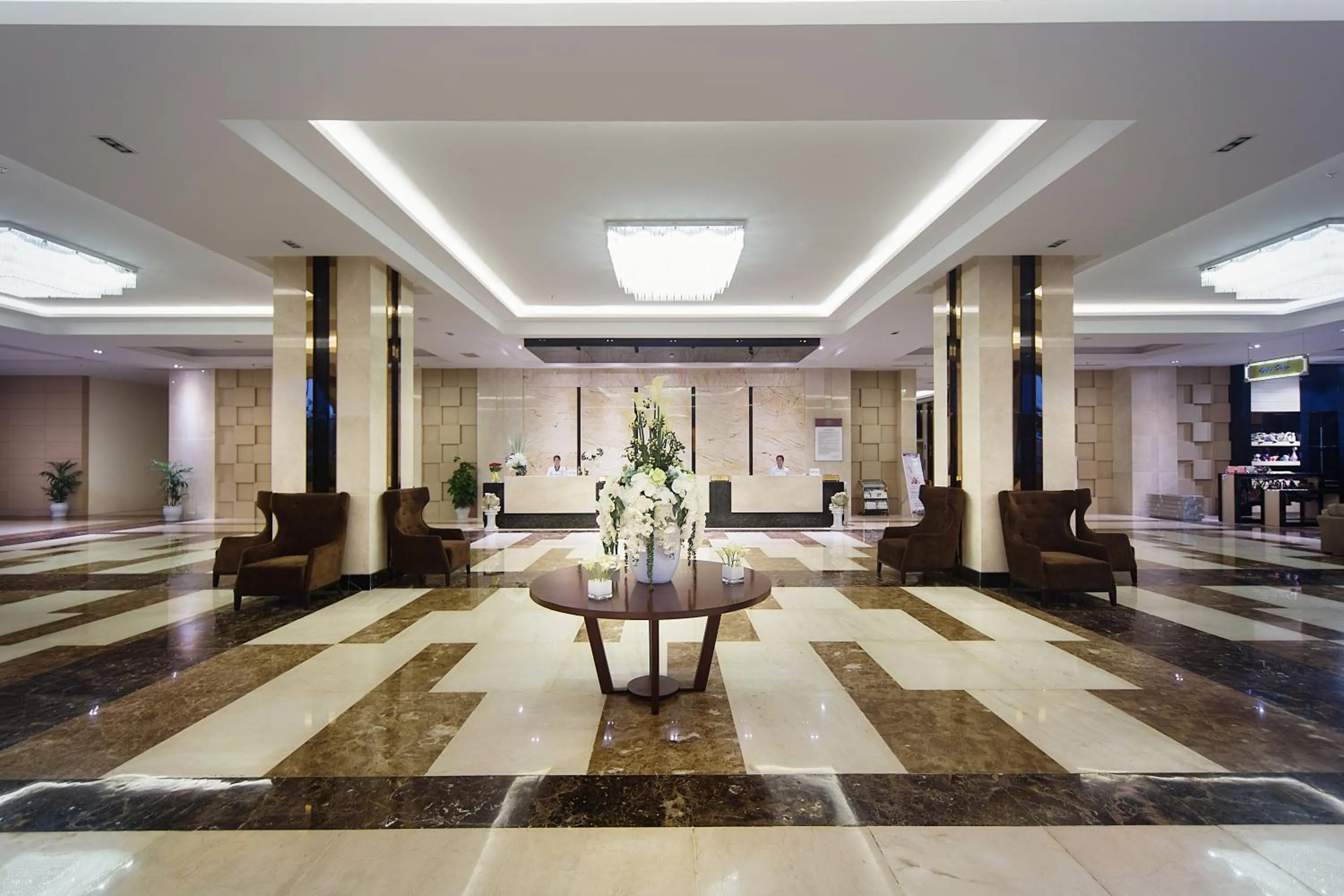 Lobby or reception in Muong Thanh Grand Quang Nam