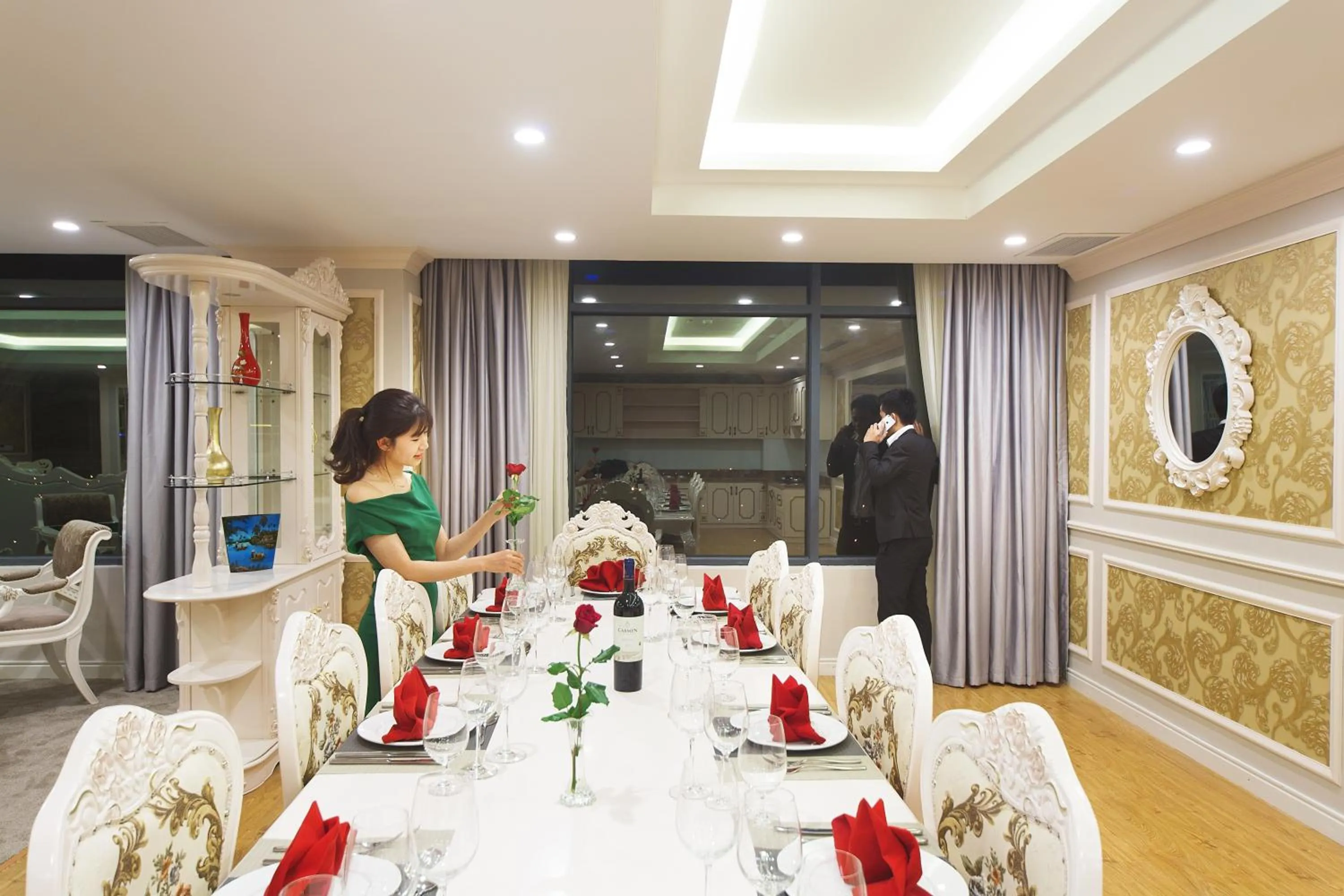 group of guests in Muong Thanh Grand Quang Nam