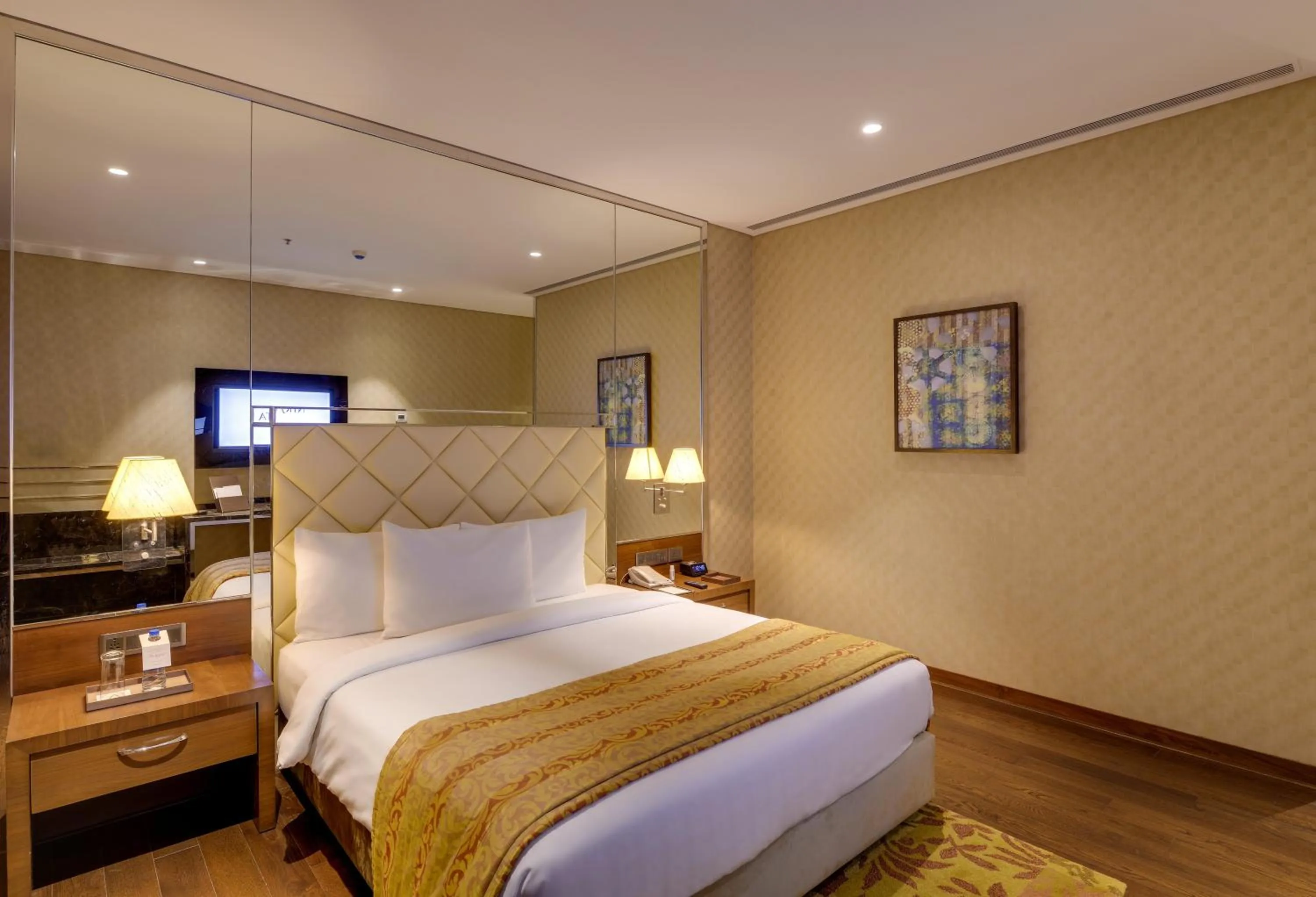 Bedroom, Bed in Niranta Transit Hotel Terminal 2 Arrivals/Landside
