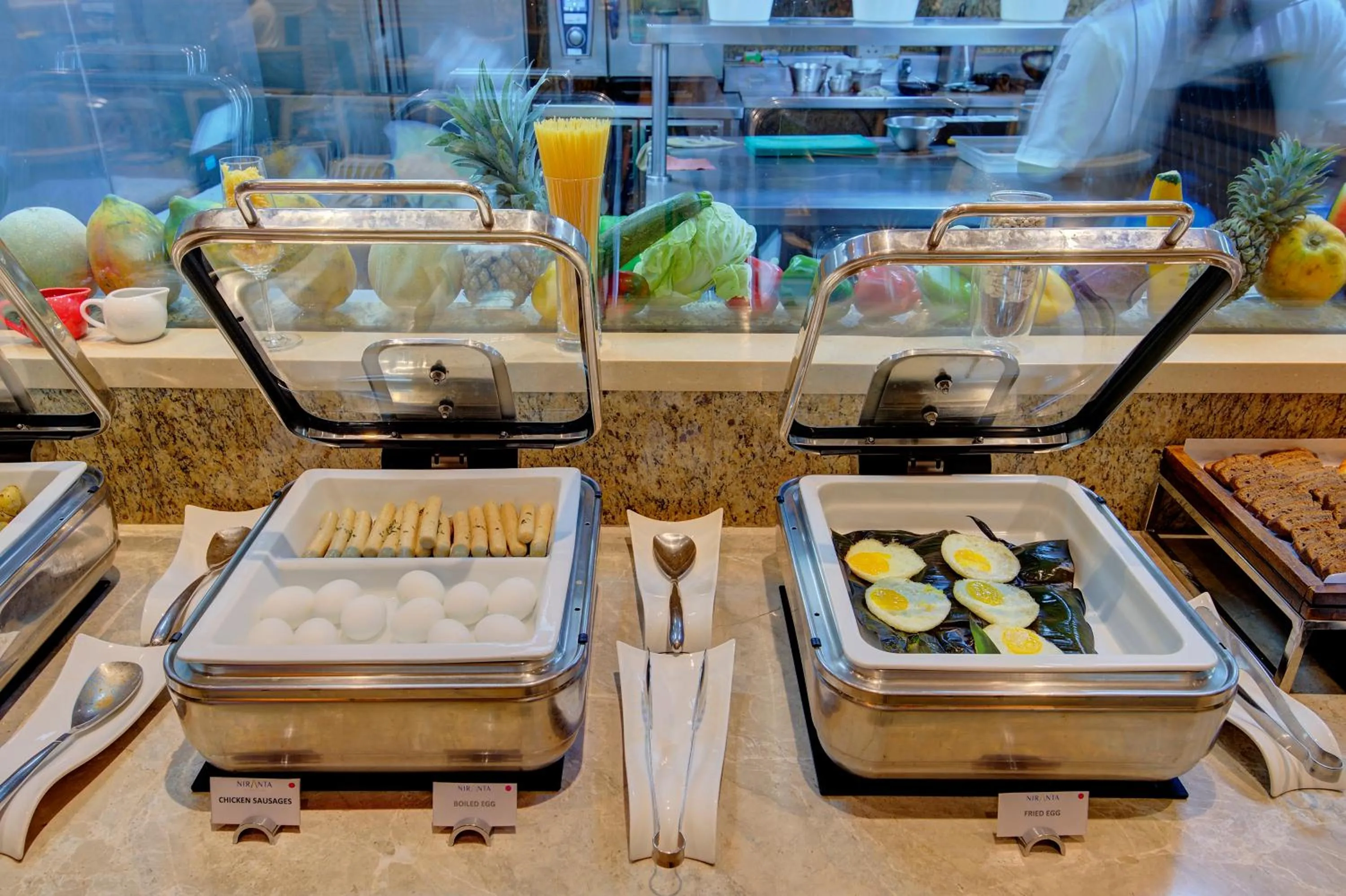 Food in Niranta Transit Hotel Terminal 2 Arrivals/Landside