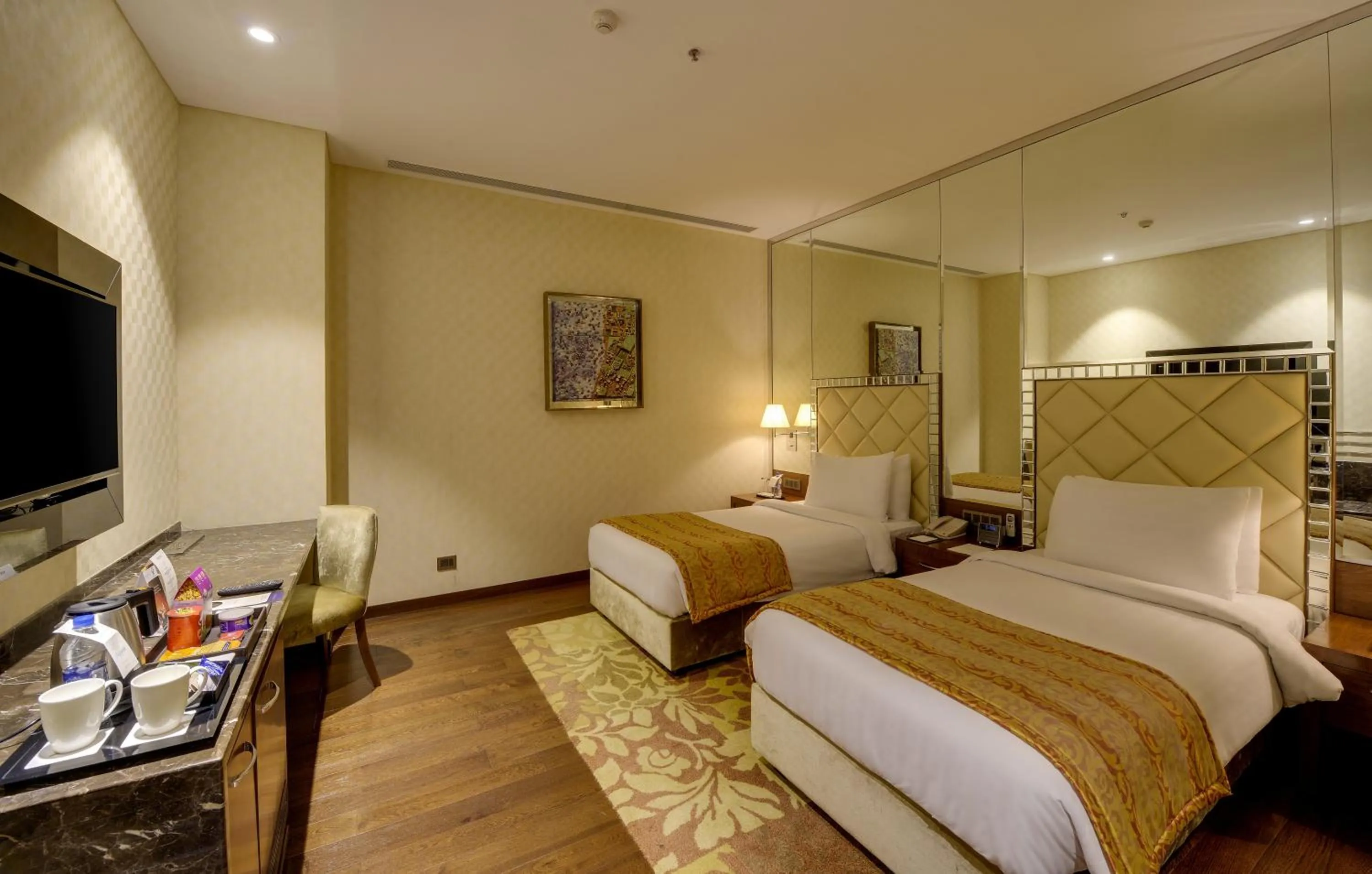 Bedroom, Bed in Niranta Transit Hotel Terminal 2 Arrivals/Landside