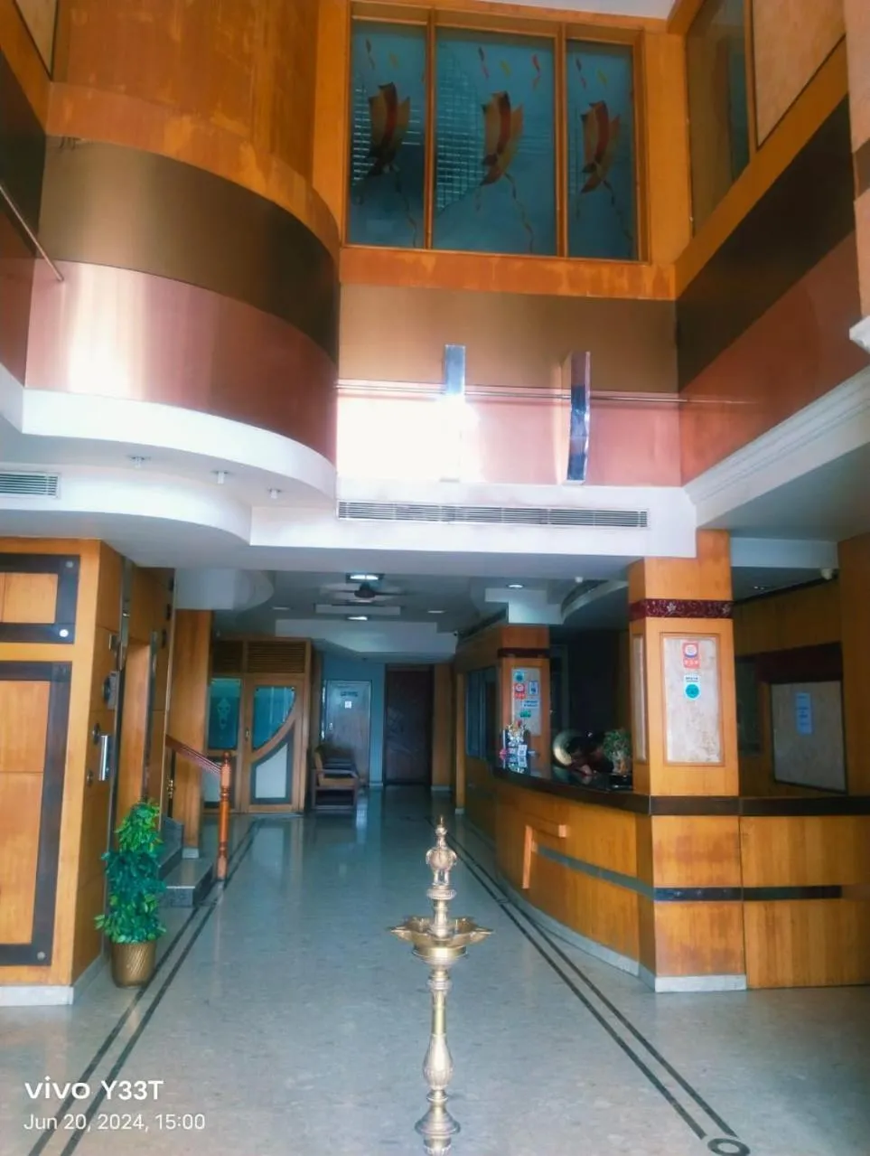 Lobby or reception in Hotel Mayas