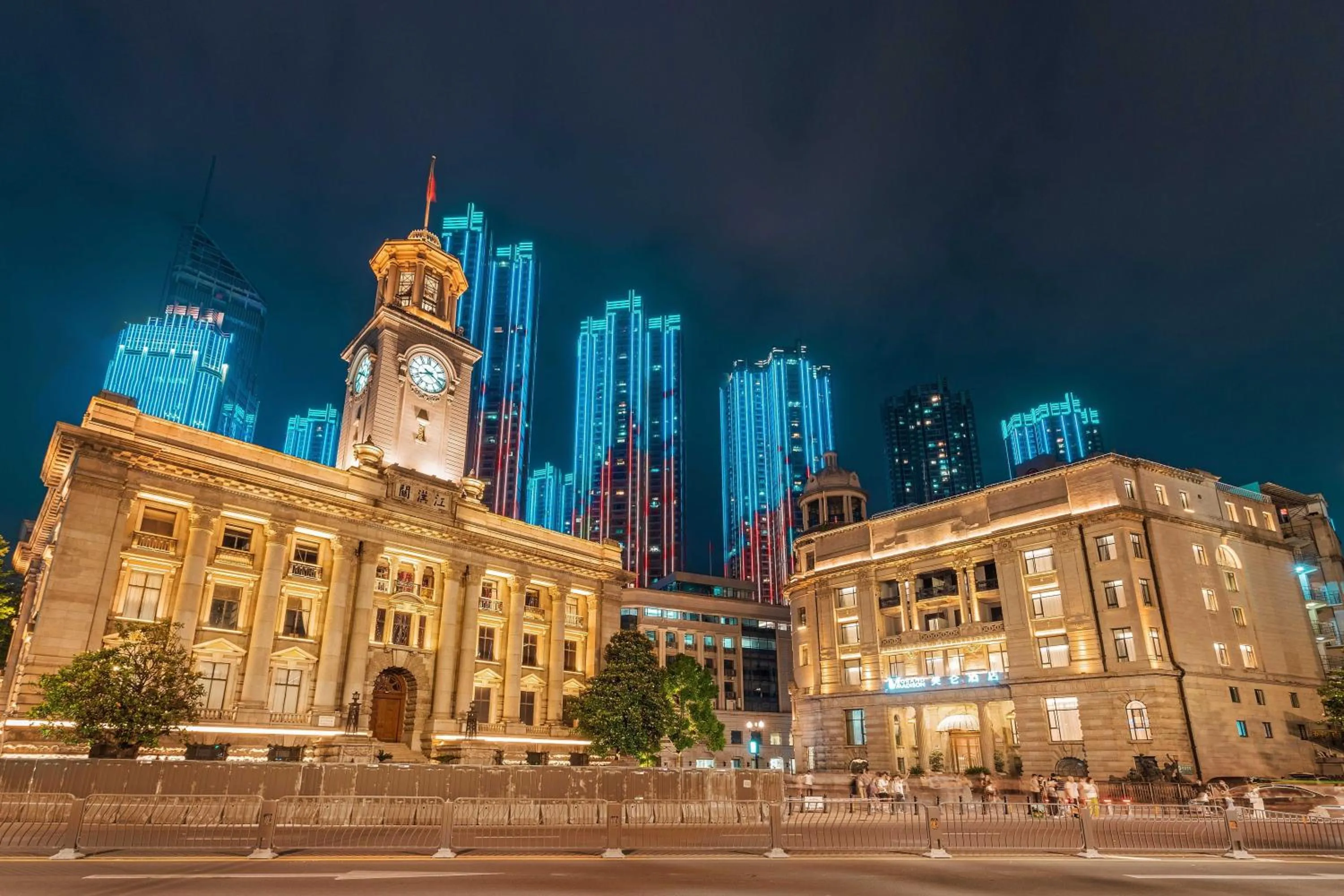Property building in Grand Madison Wuhan Hankou on the Bund