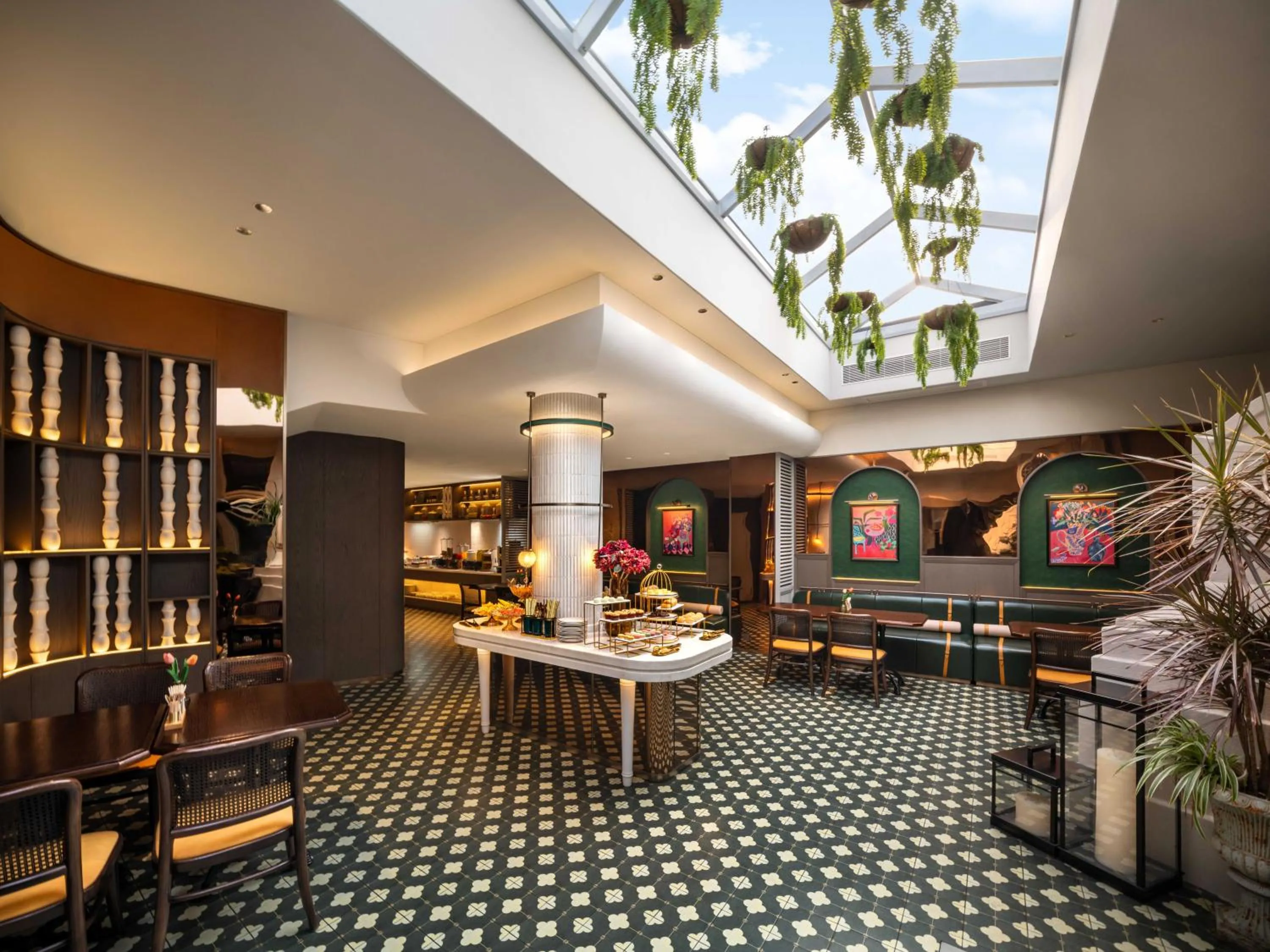 Lobby or reception in Grand Madison Wuhan Hankou on the Bund