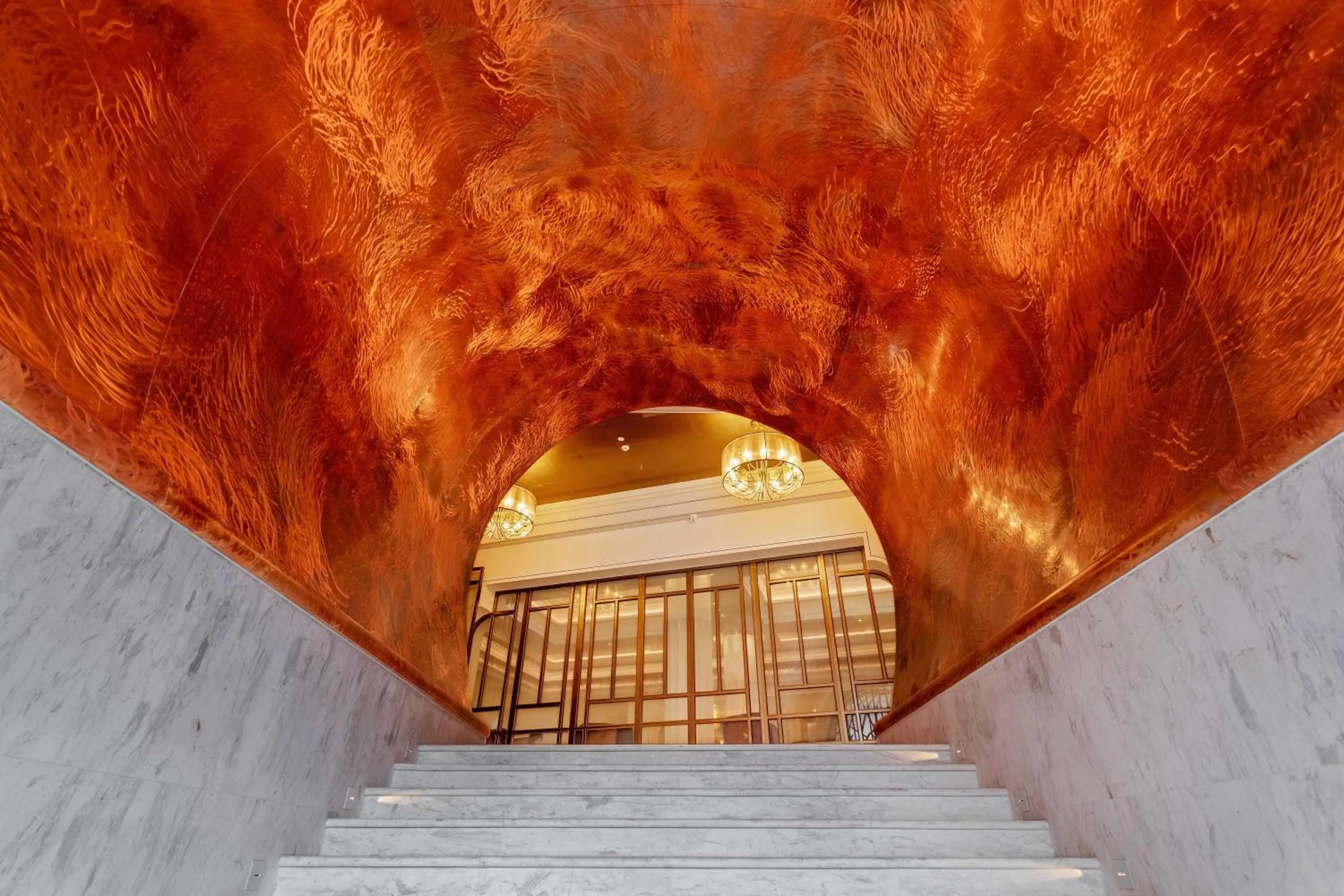 Decorative detail in Grand Madison Wuhan Hankou on the Bund