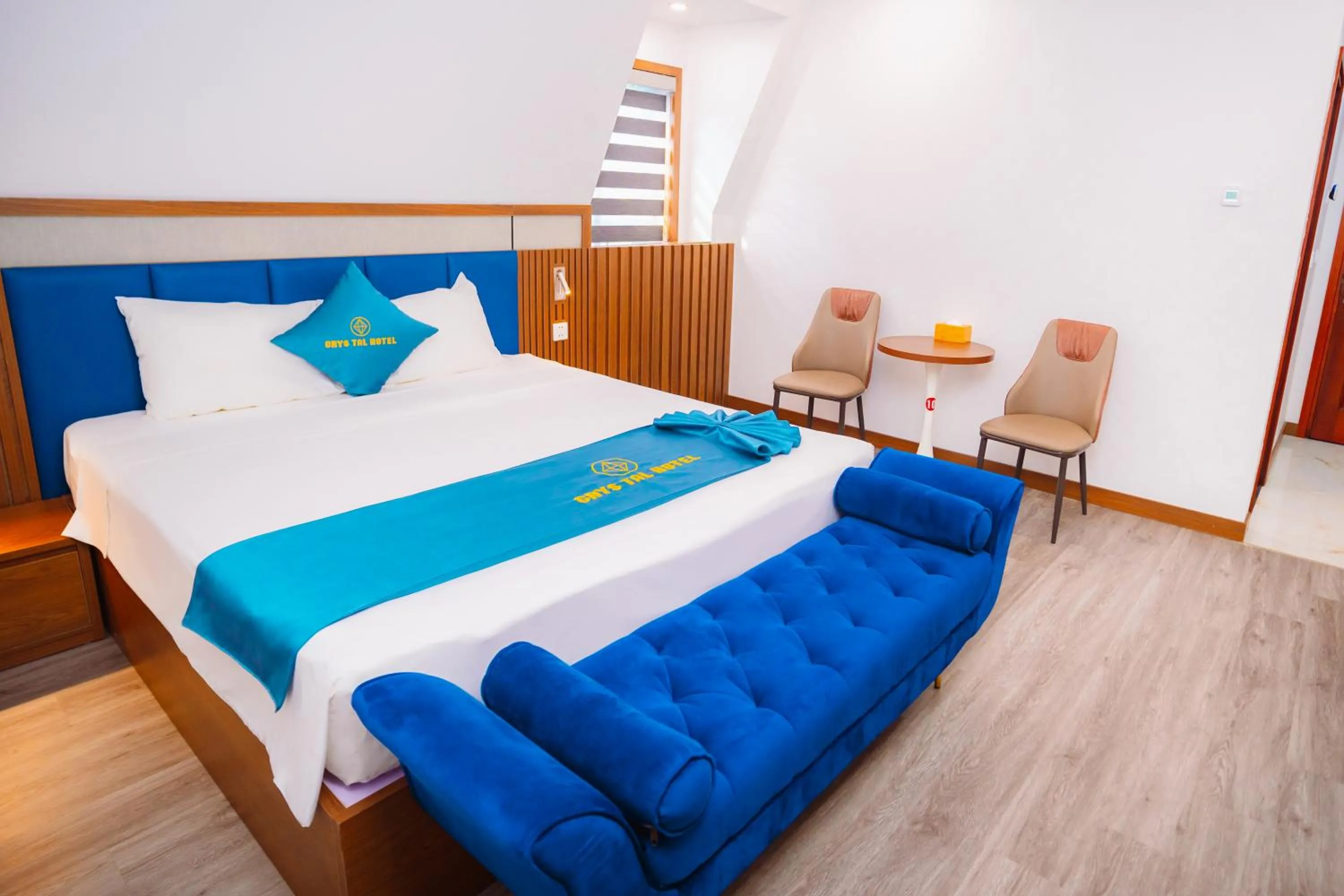 Bed in Skyview Hotel Halong