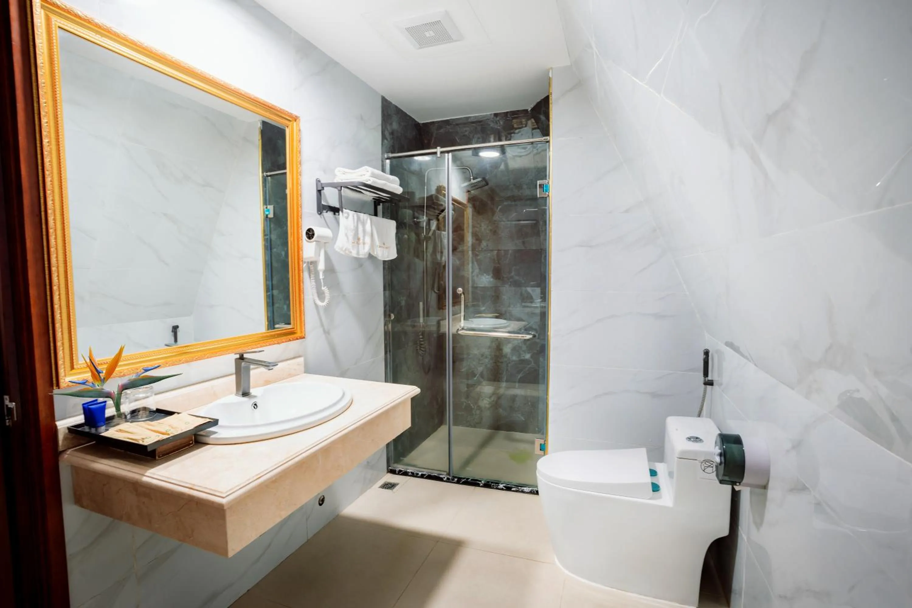 Shower in Skyview Hotel Halong