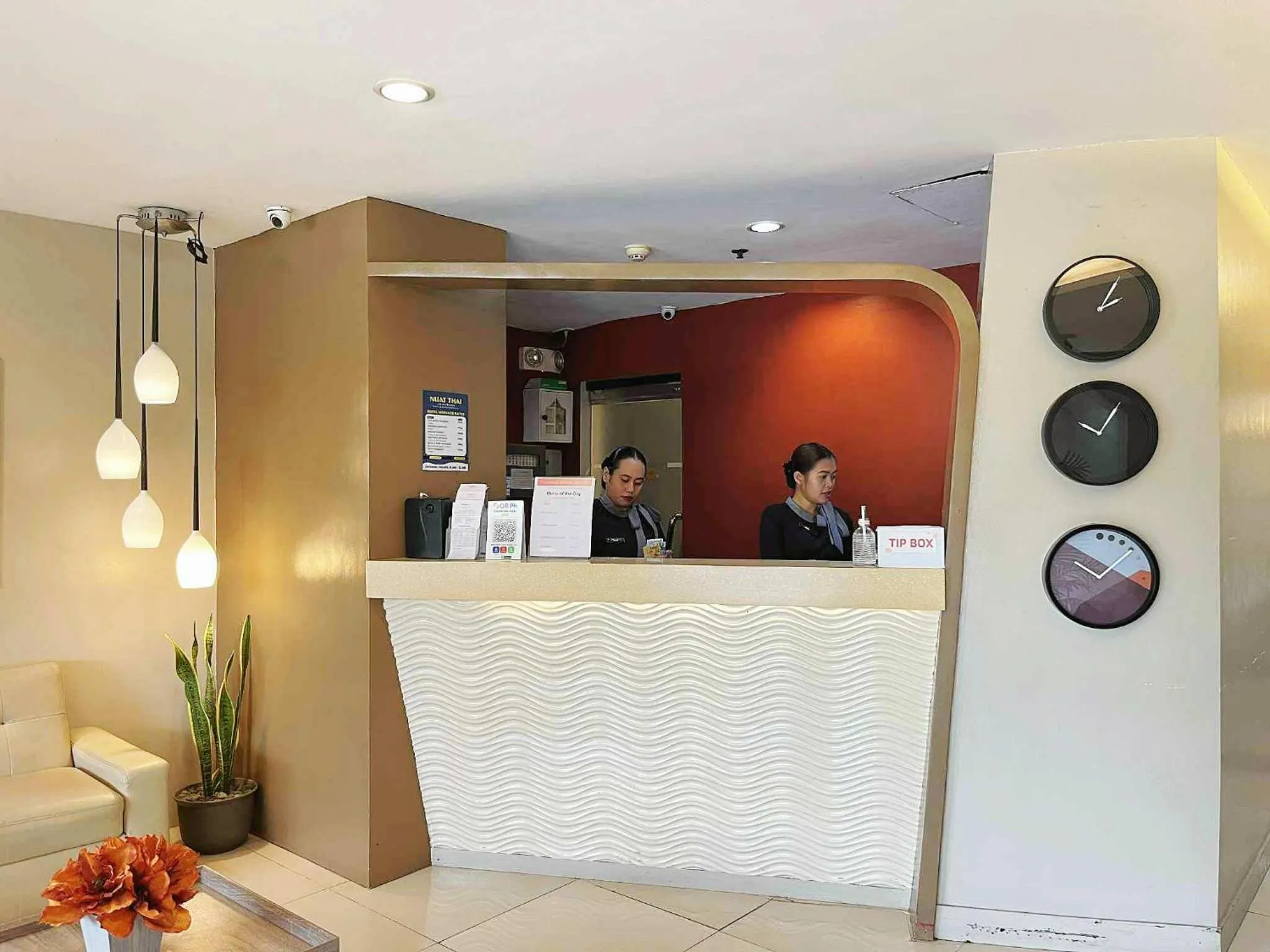 Lobby or reception in Travelbee Business Inn