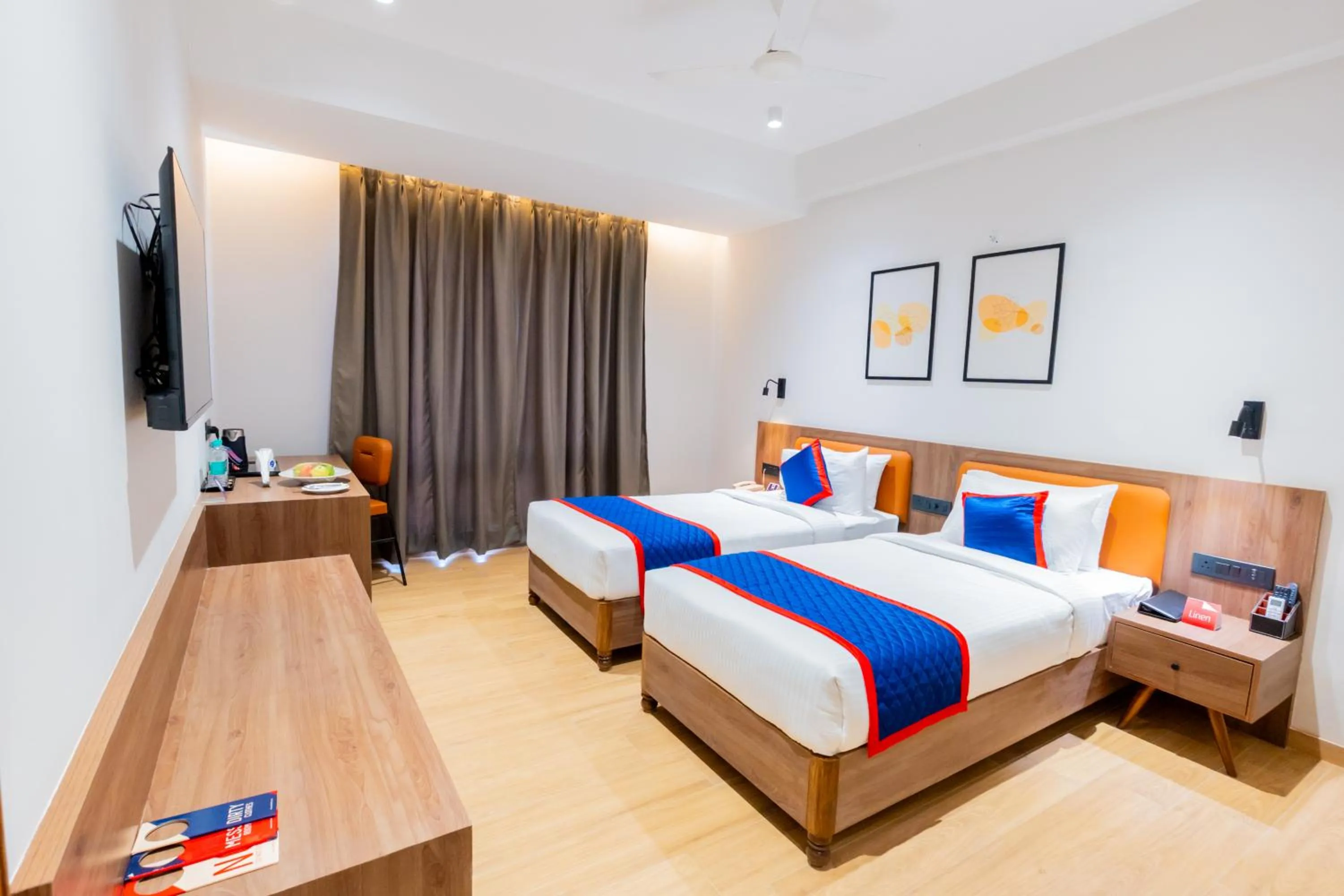 Deluxe Twin Room - single occupancy in Zip By Spree Hotels Madhuram Haldwani