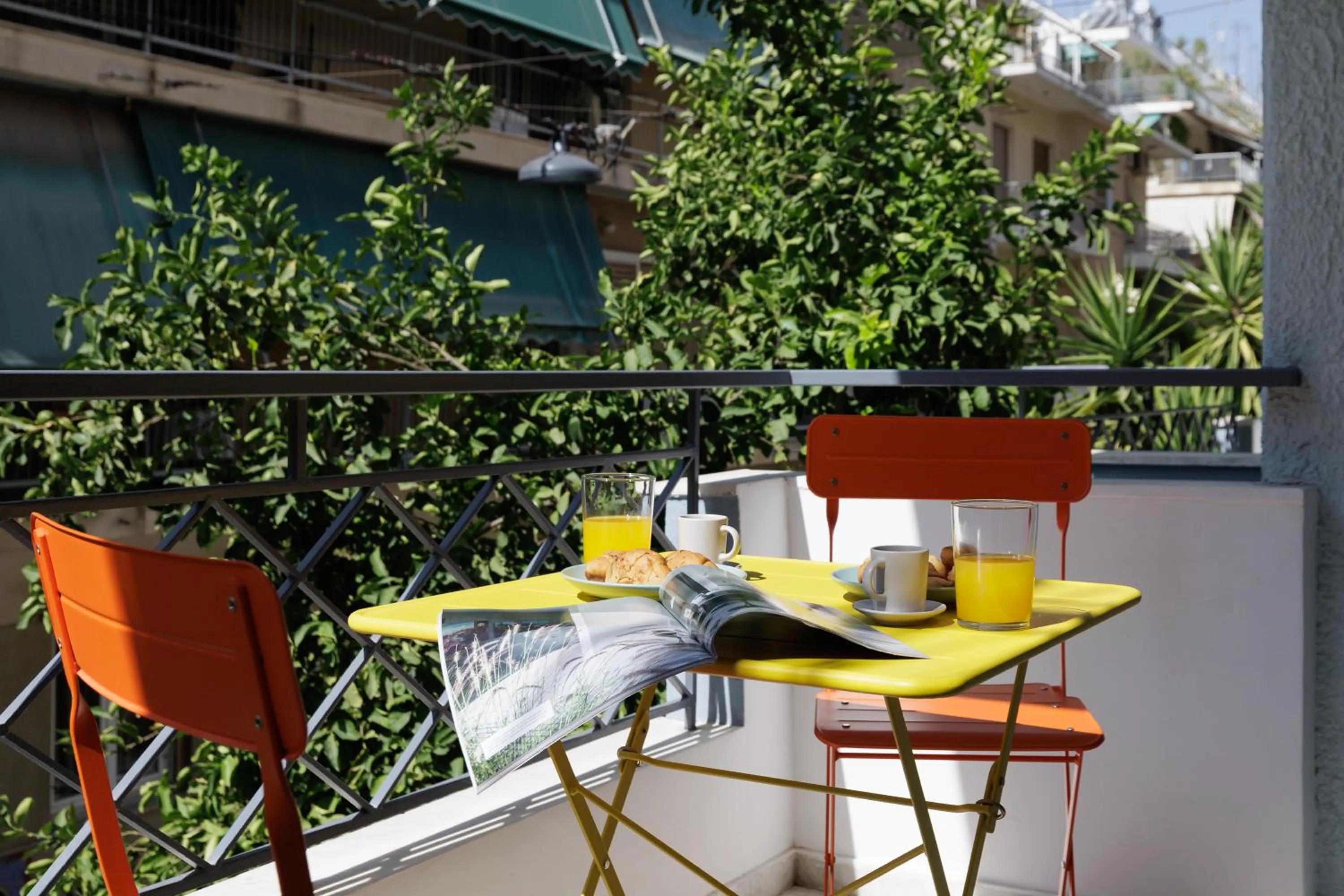 Balcony/Terrace in Incanto Boutique Suites - Koukaki