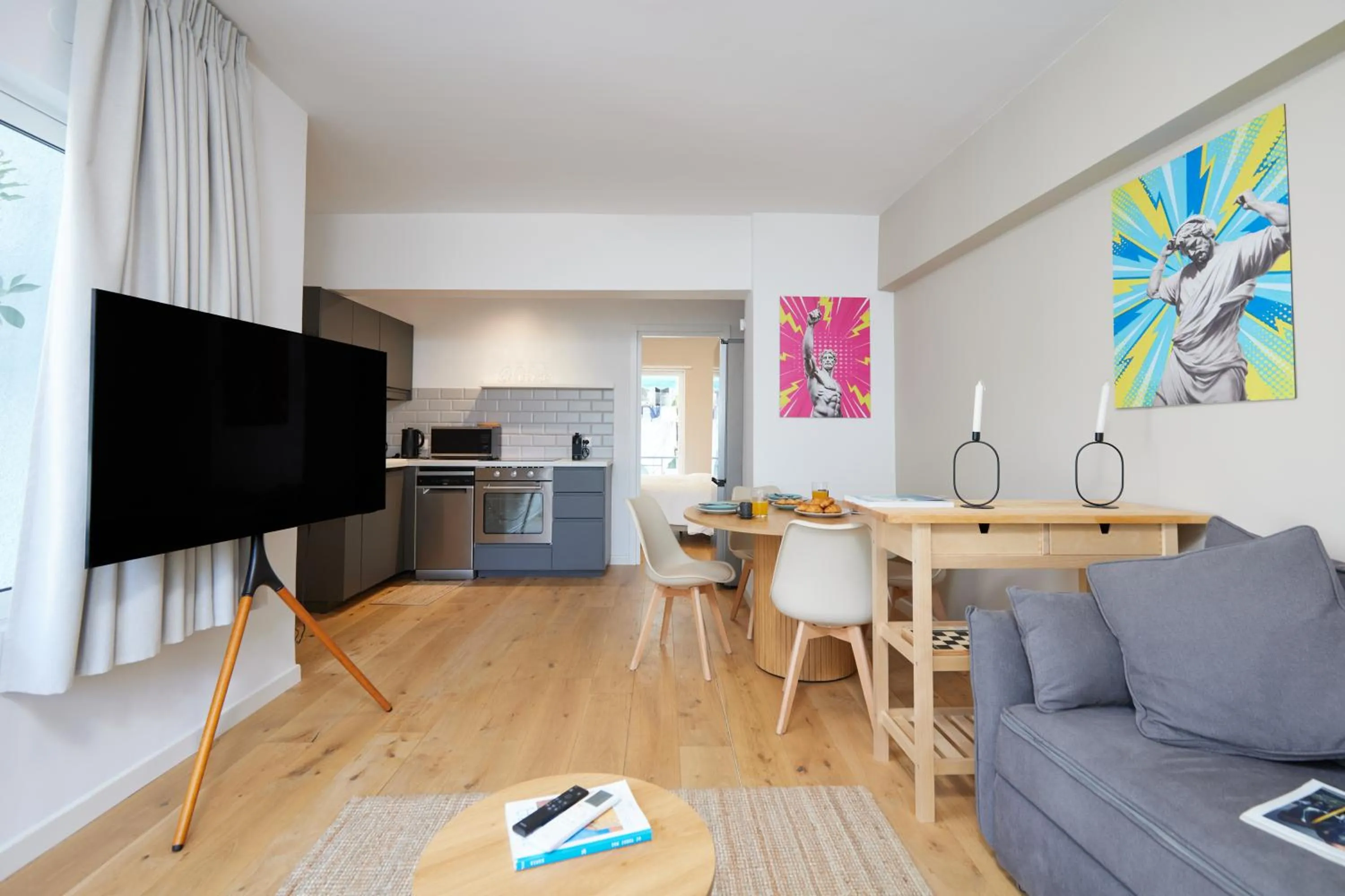 Living room in Incanto Boutique Suites - Koukaki