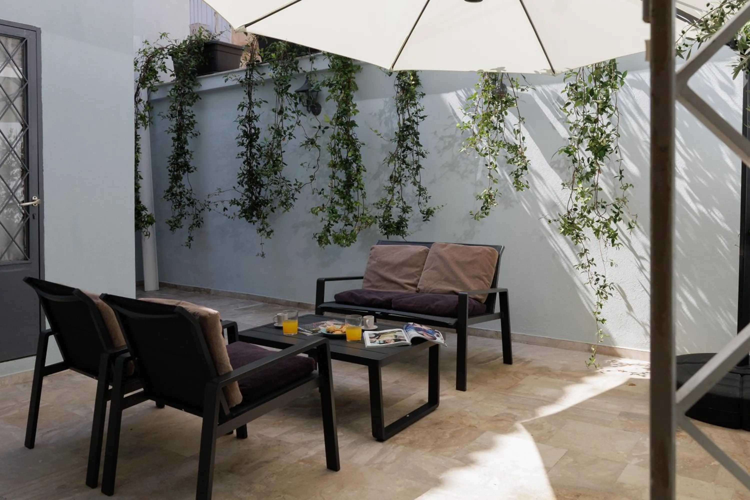 Balcony/Terrace in Incanto Boutique Suites - Koukaki