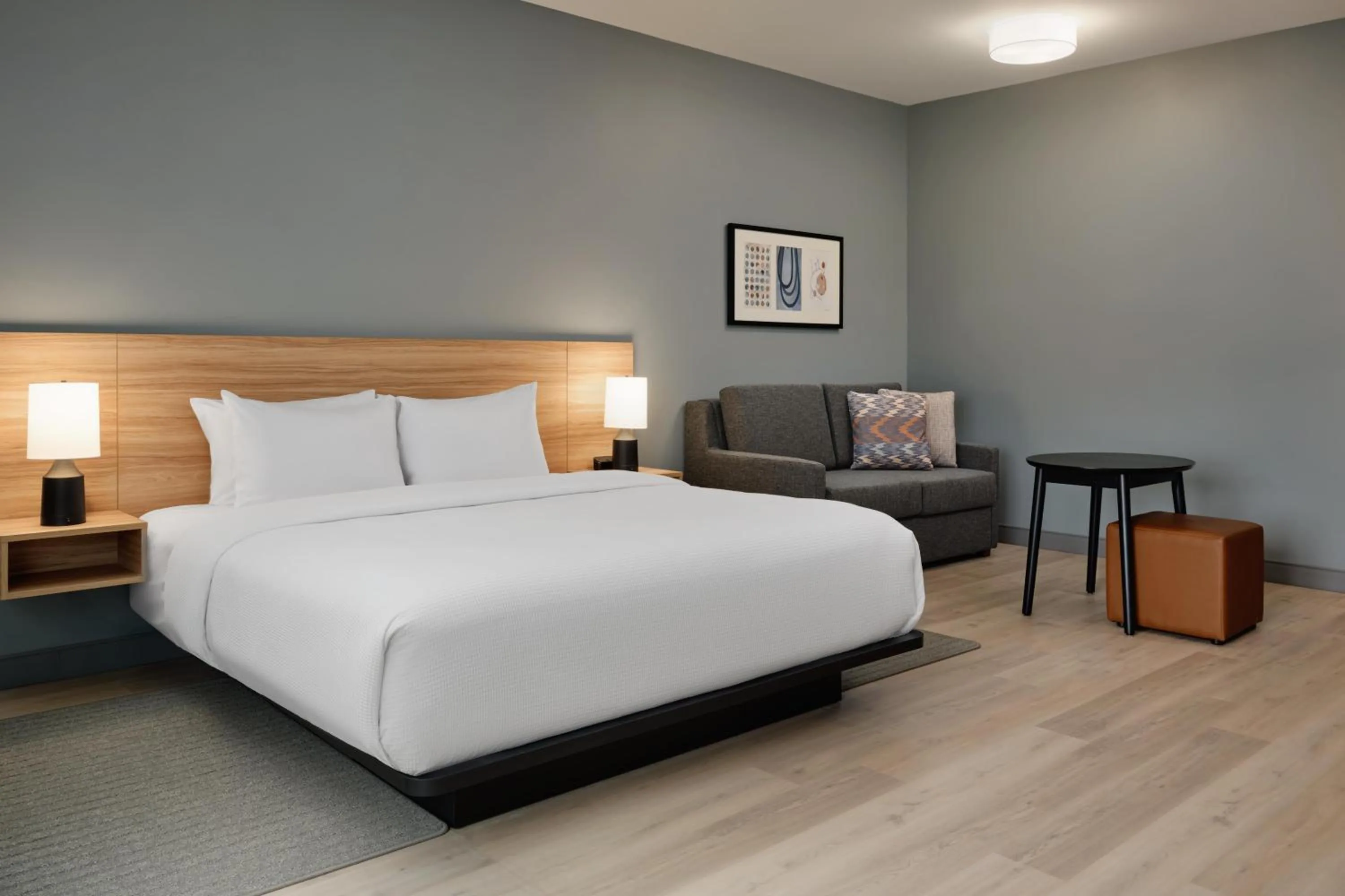 Bedroom, Bed in Hyatt Studios Huntsville