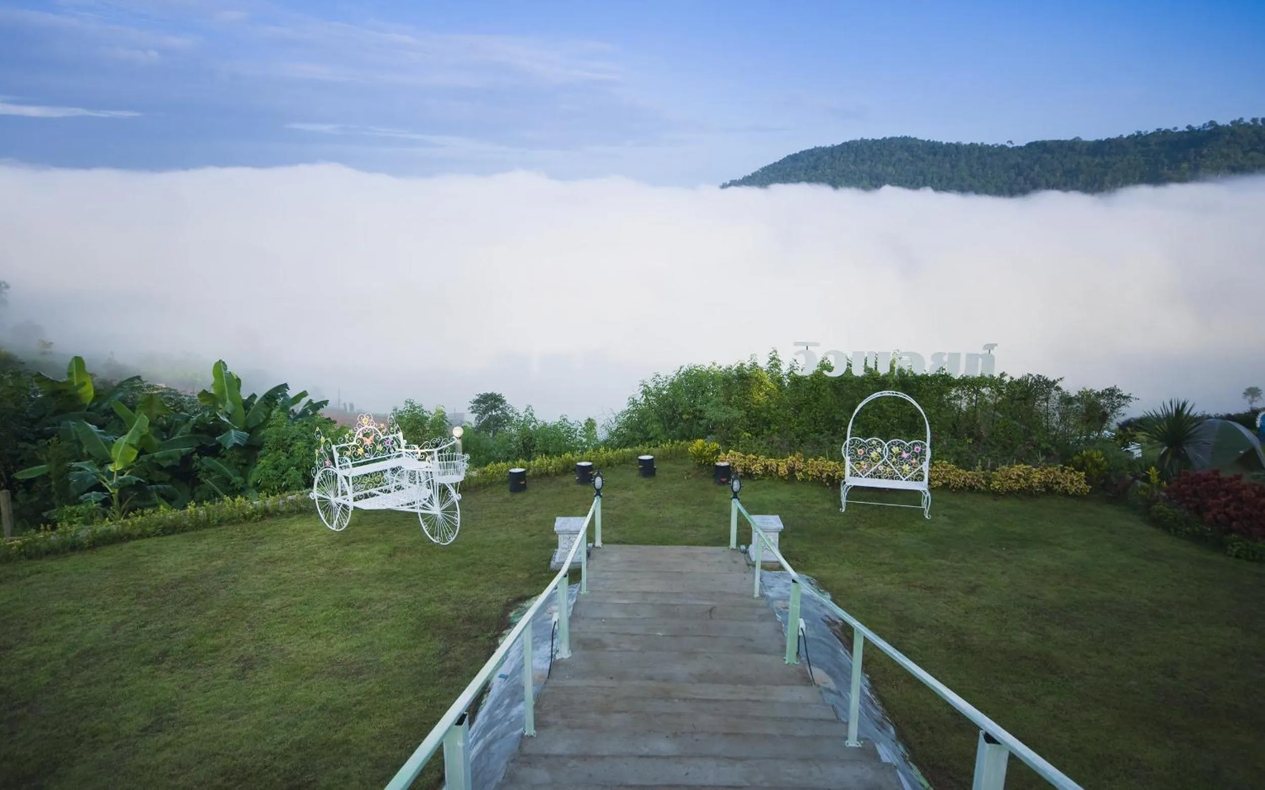 Garden in Hotel Viewpoint Khao Koh