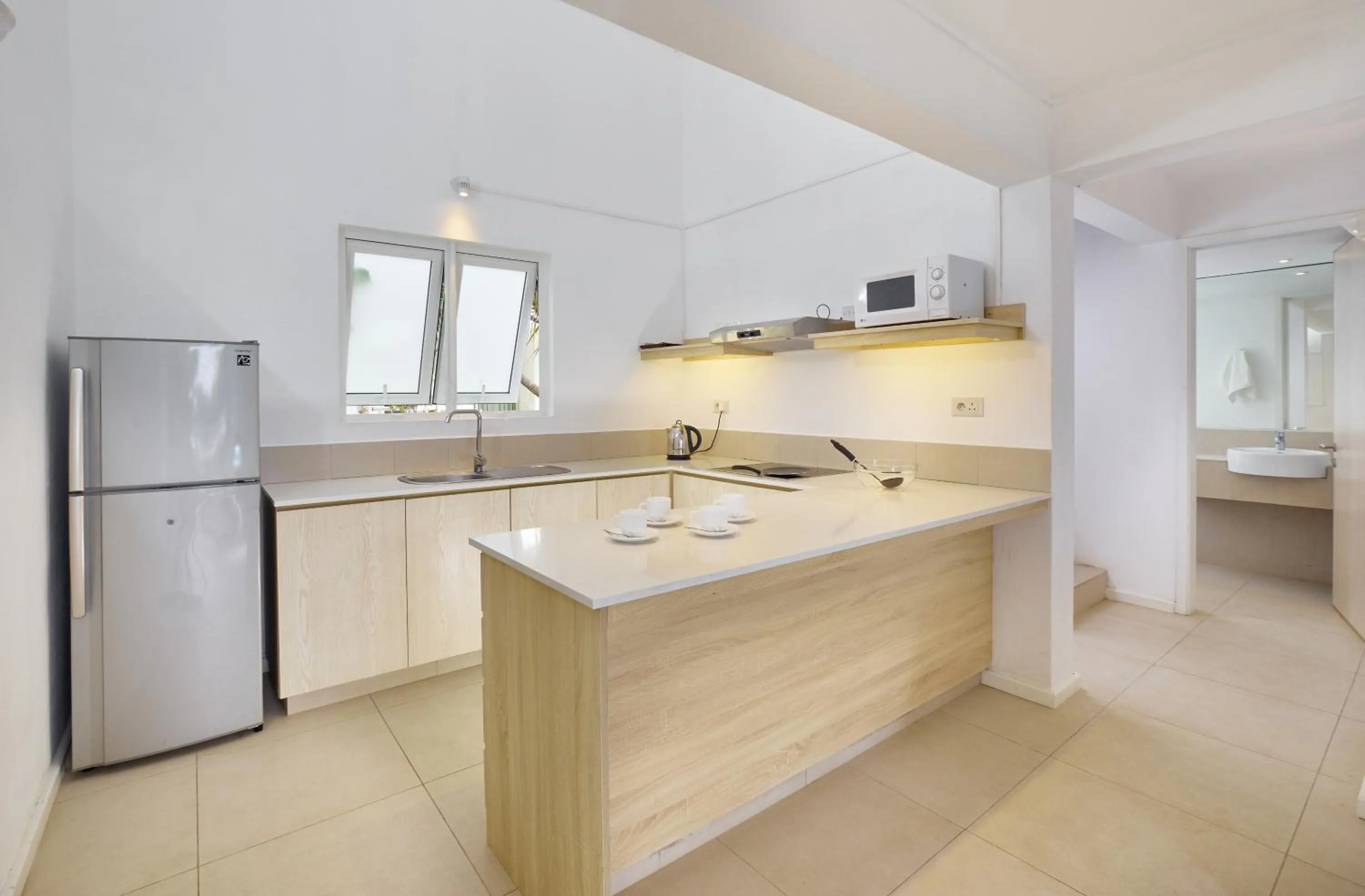 Shower in Le Beachclub