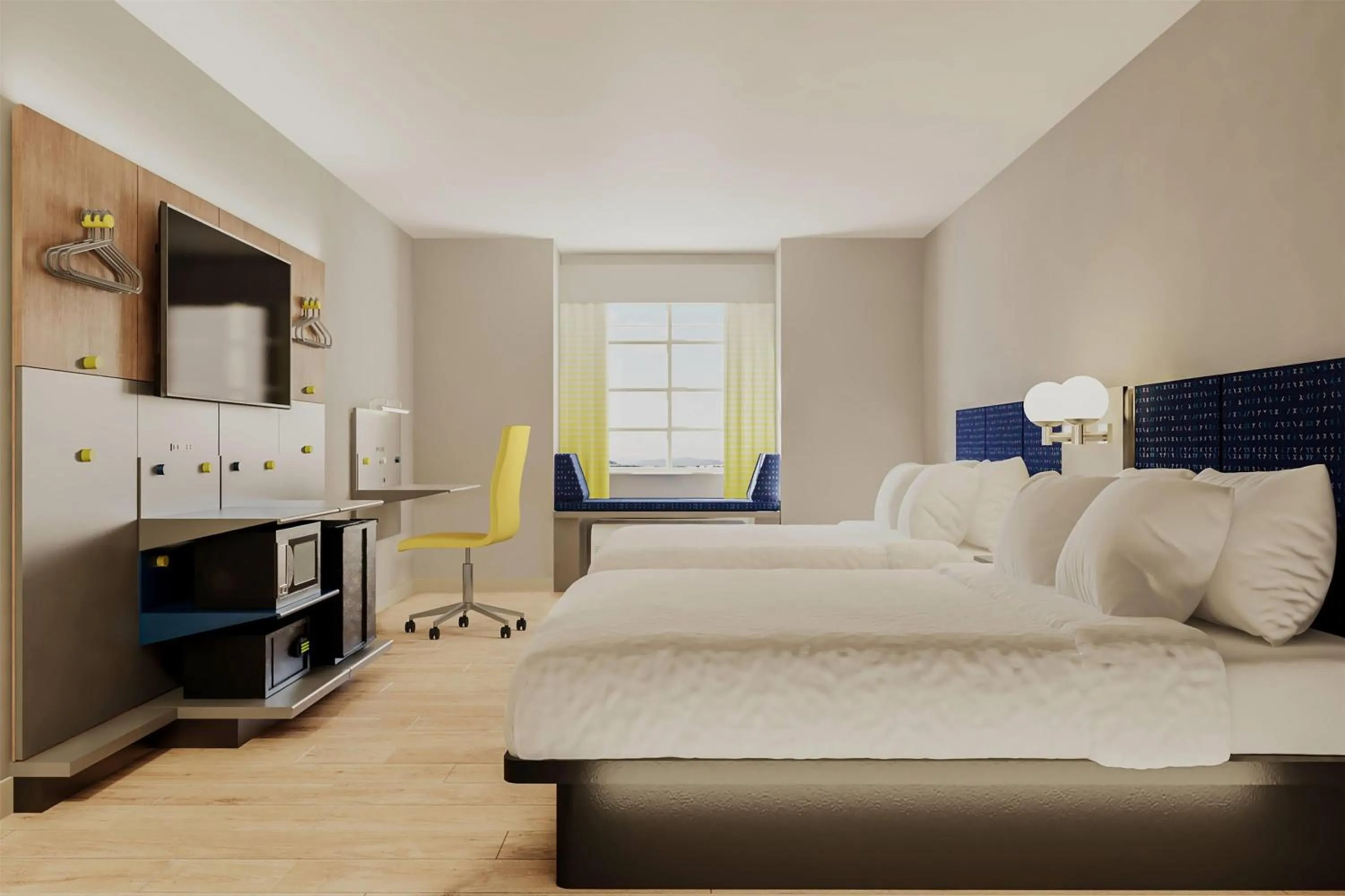 Photo of the whole room, Bed in Microtel Inn & Suites by Wyndham Tooele