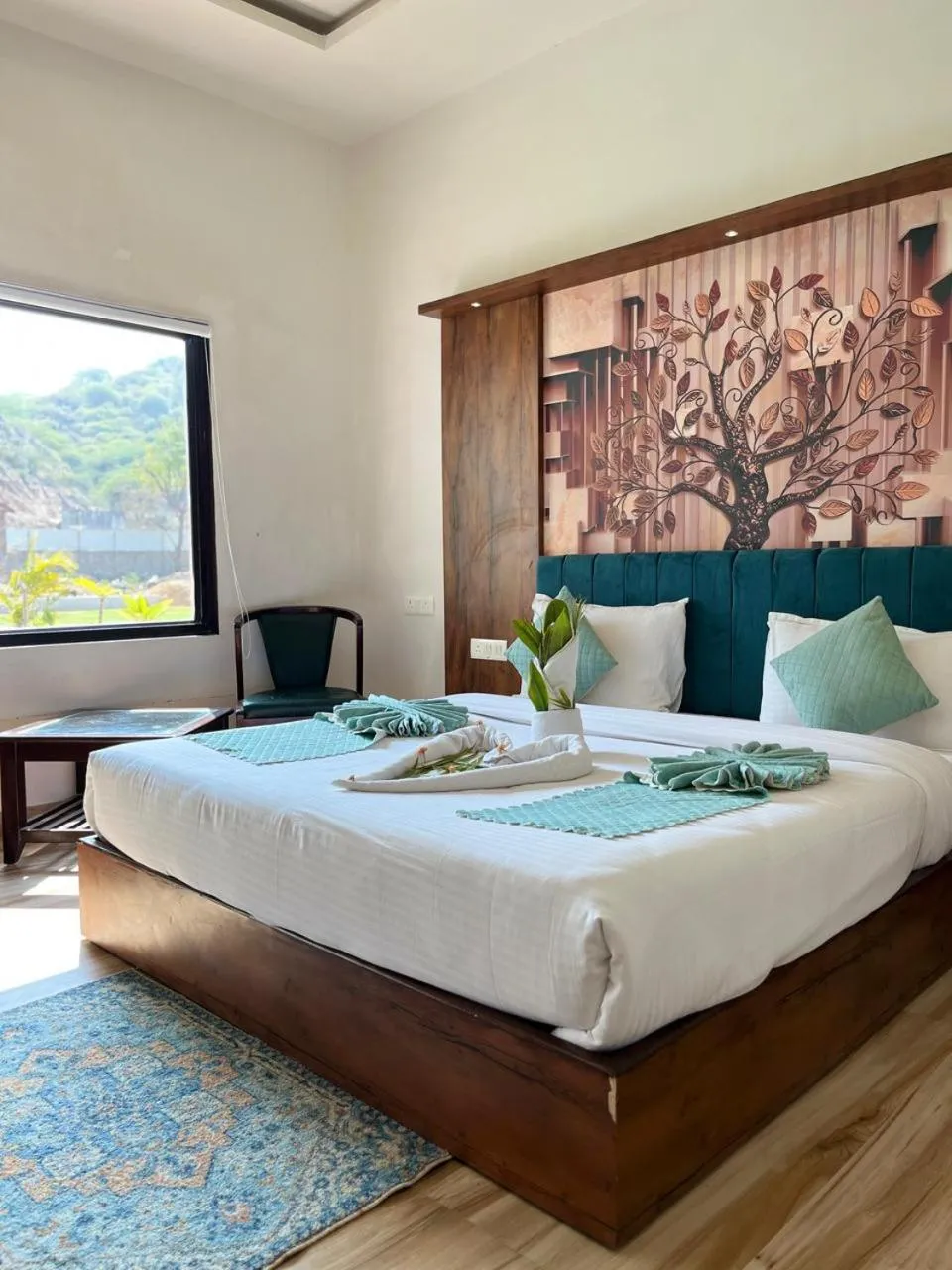 Bed in Orchard Hills Resorts