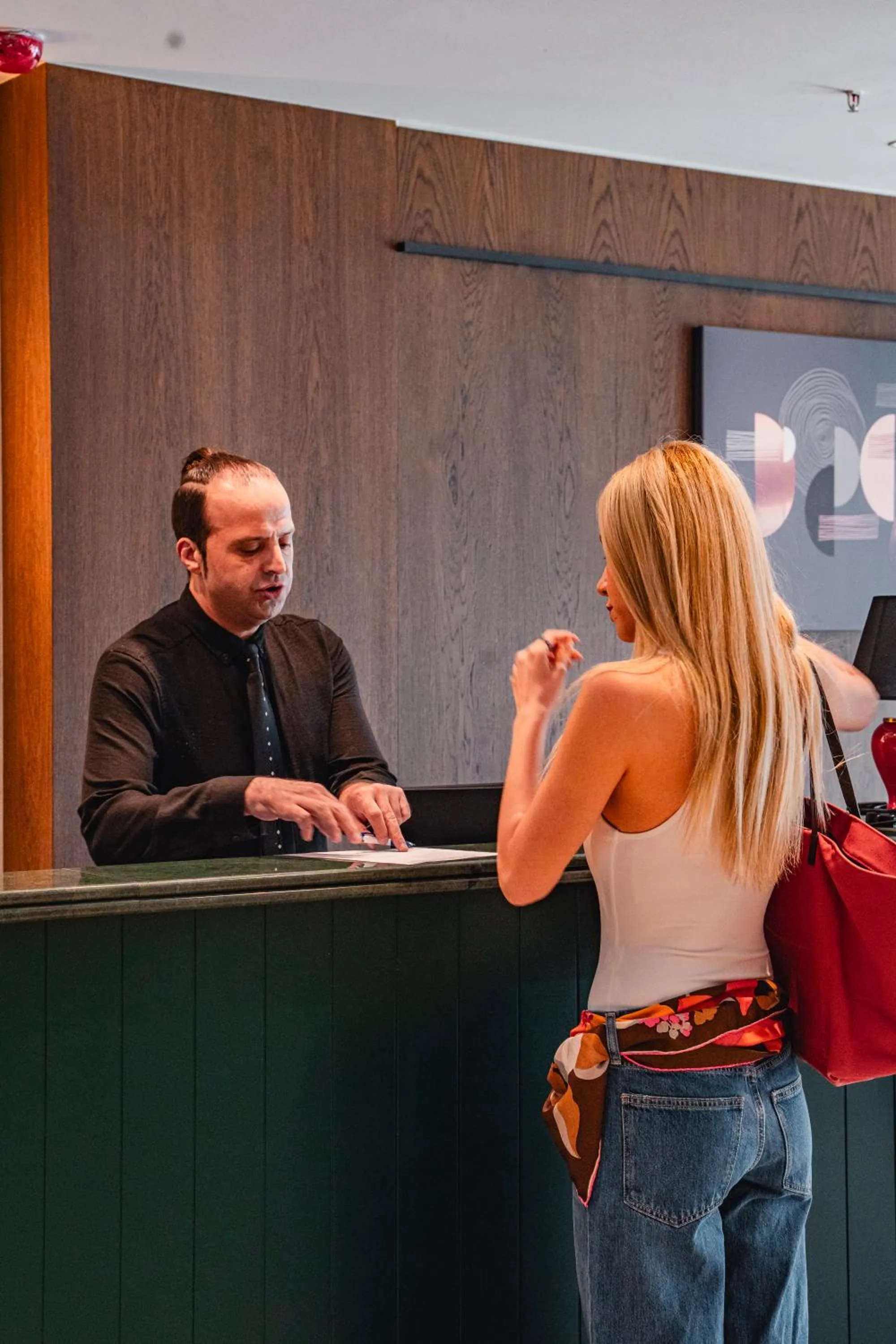 Lobby or reception in Alves Hotel