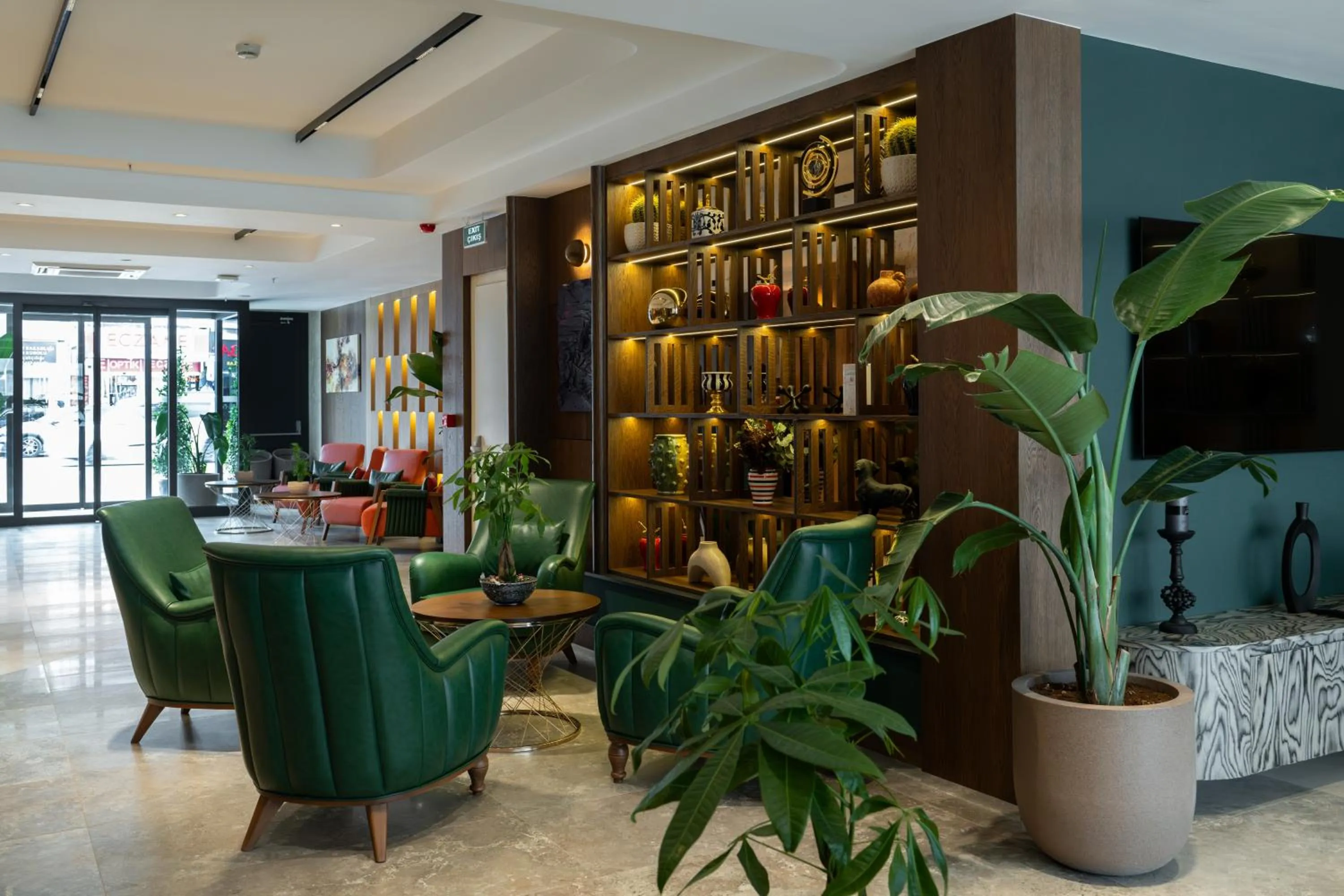 Lobby or reception in Alves Hotel