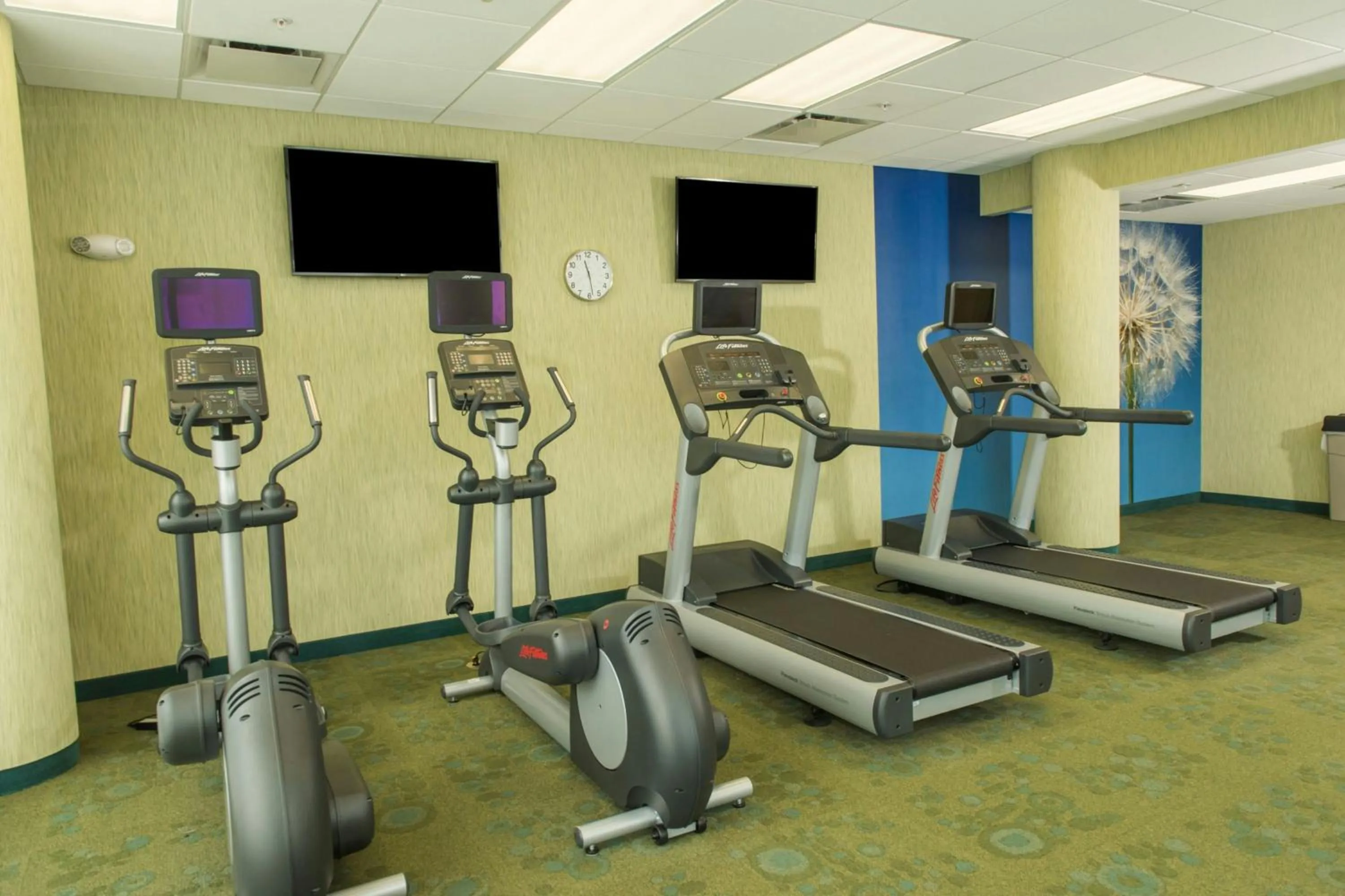 Fitness centre/facilities in SpringHill Suites by Marriott Buffalo Airport