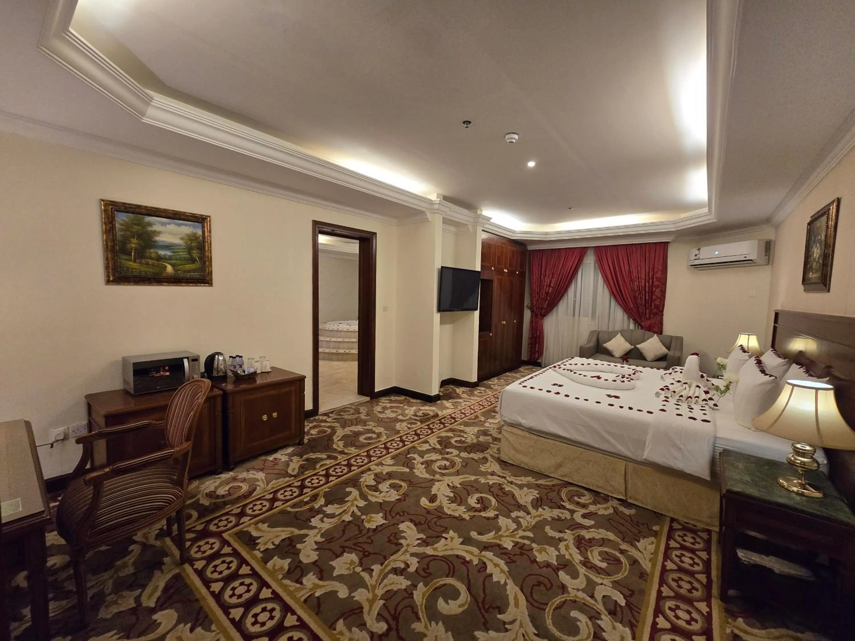 Photo of the whole room, Bed in Taj Celine Hotel