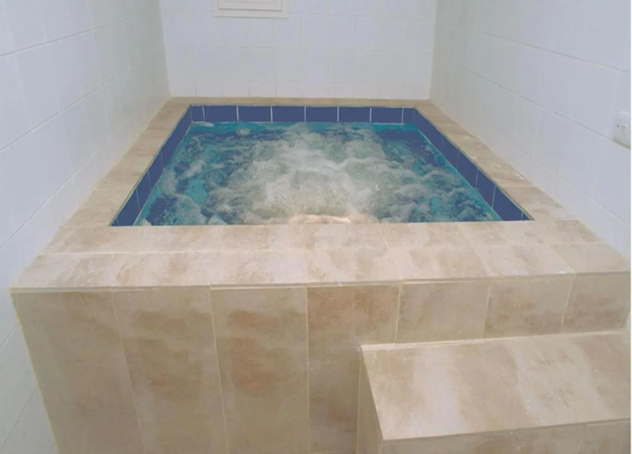 Hot Tub in Taj Celine Hotel