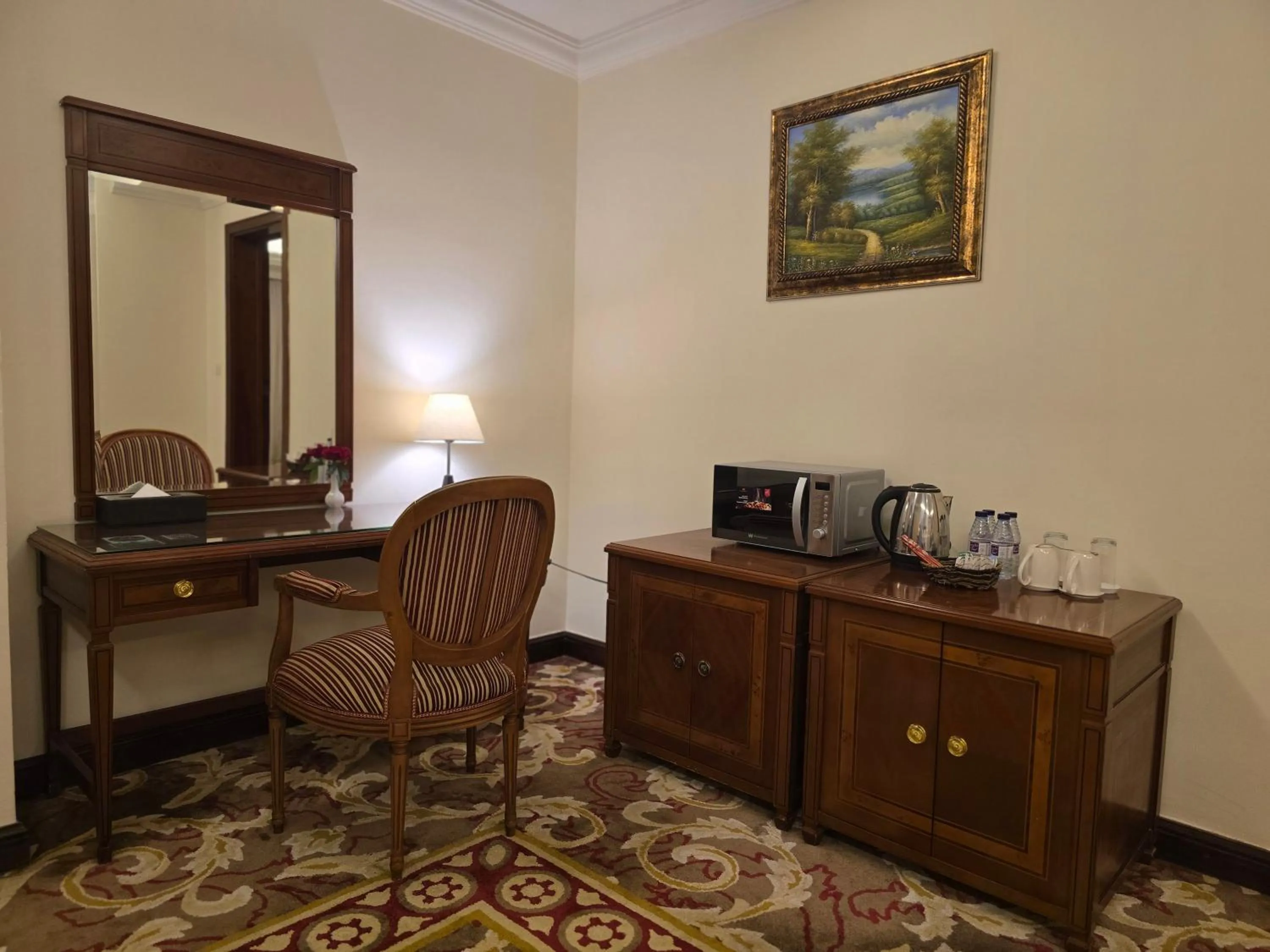 Coffee/tea facilities in Taj Celine Hotel