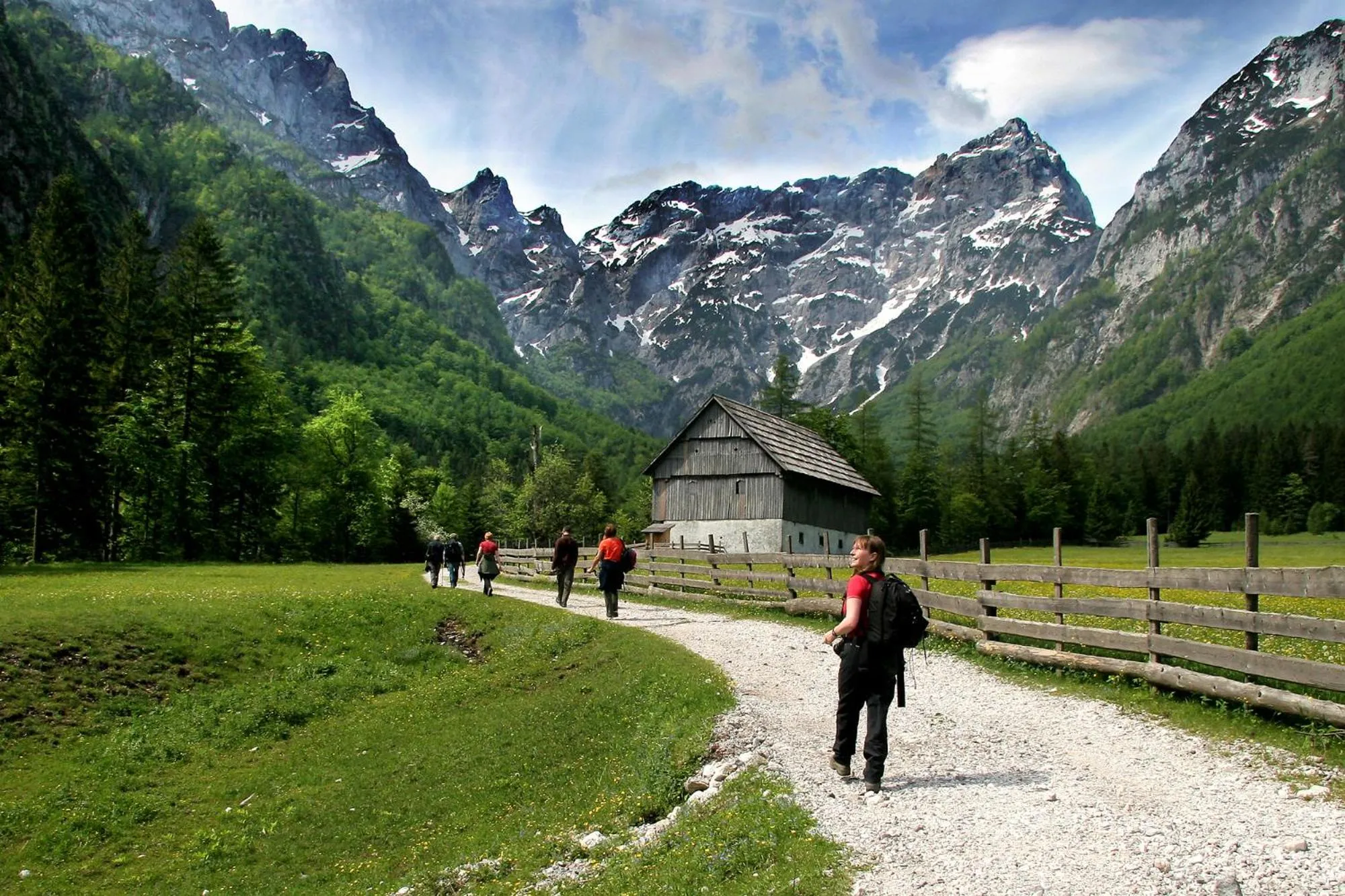 Hiking in Prenočišča Valentina
