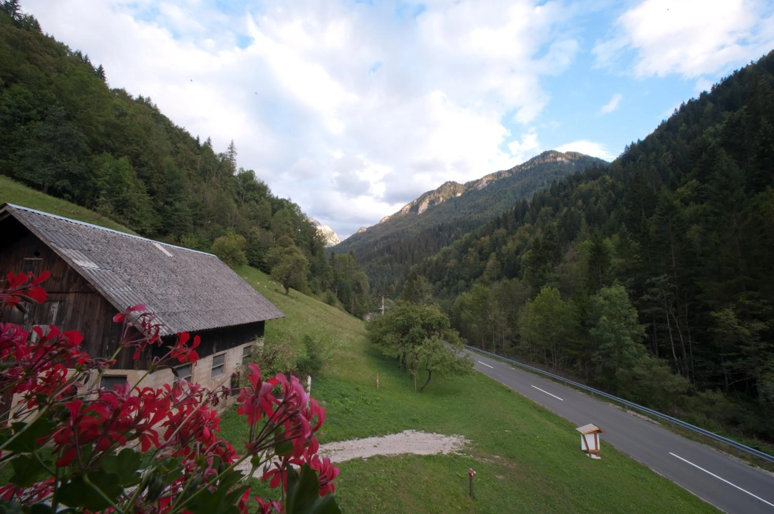Natural landscape in Prenočišča Valentina