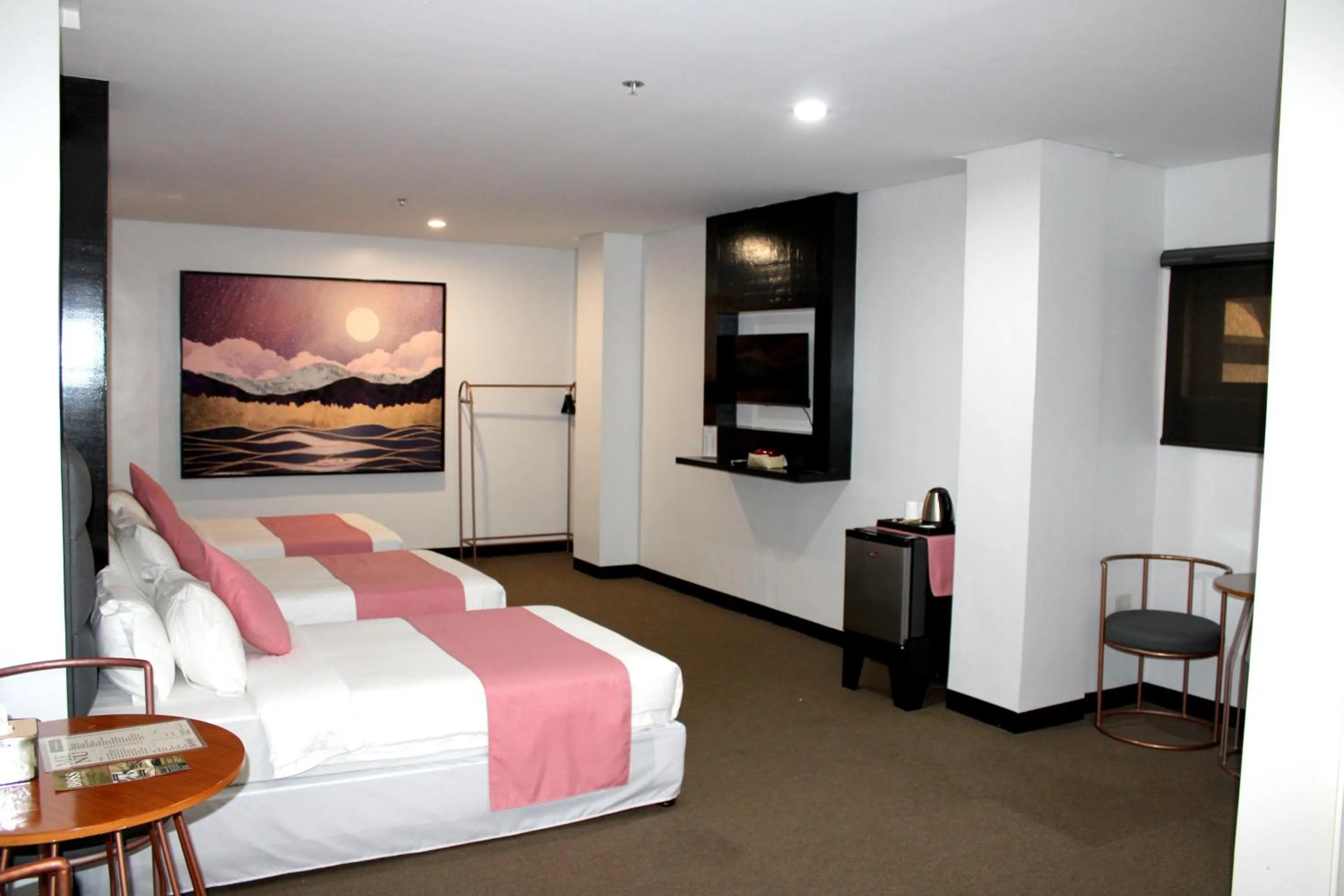 Photo of the whole room, Bed in Dancenter Boss Hotel Near Clark International Airport