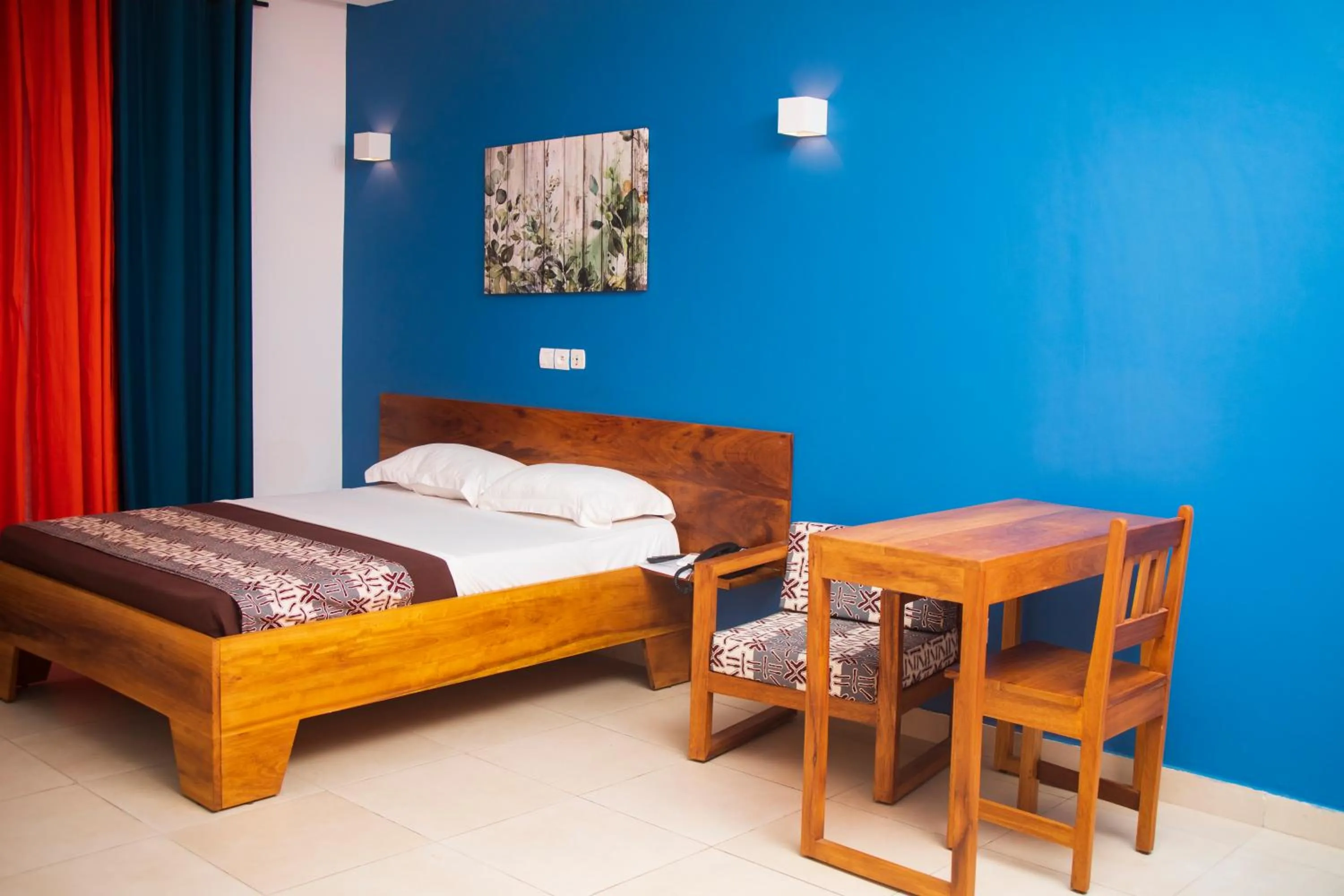 Bed in Hotel le Pelican