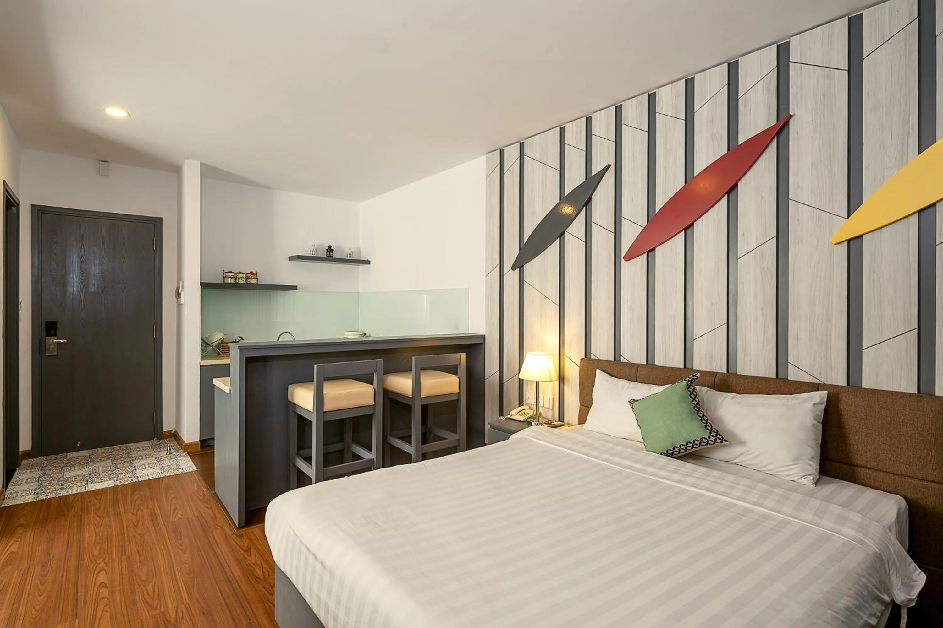 Bedroom, Bed in Le House Boutique Hotel - 100m to the beach